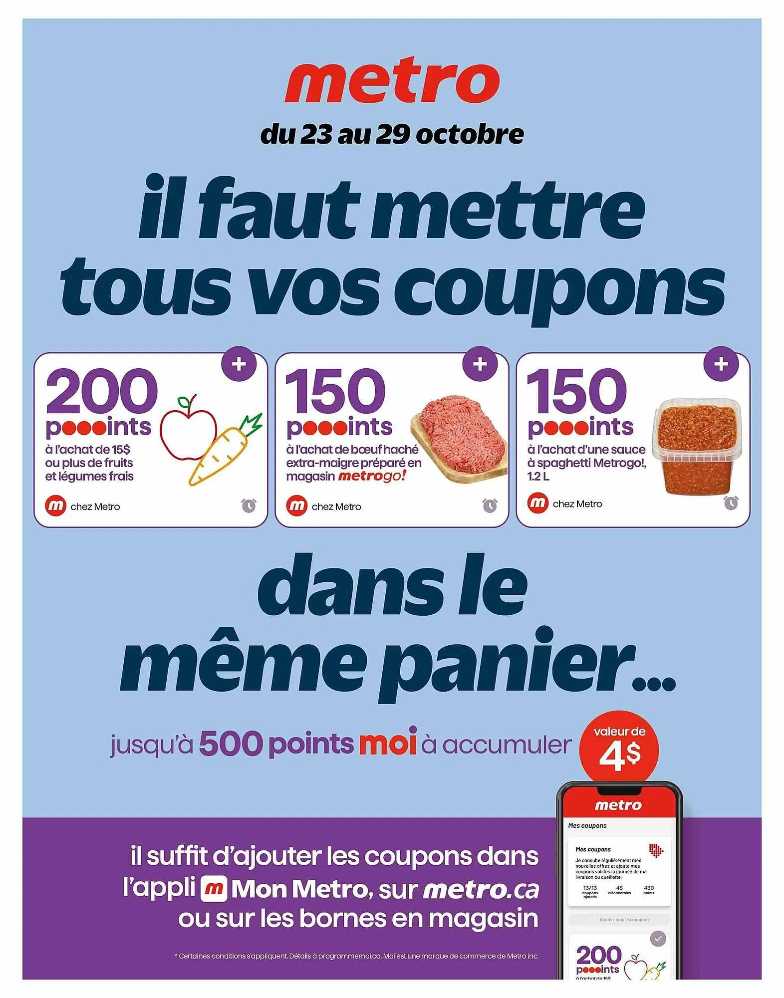 Metro flyer from October 23 to October 29 2025 - flyer page 10