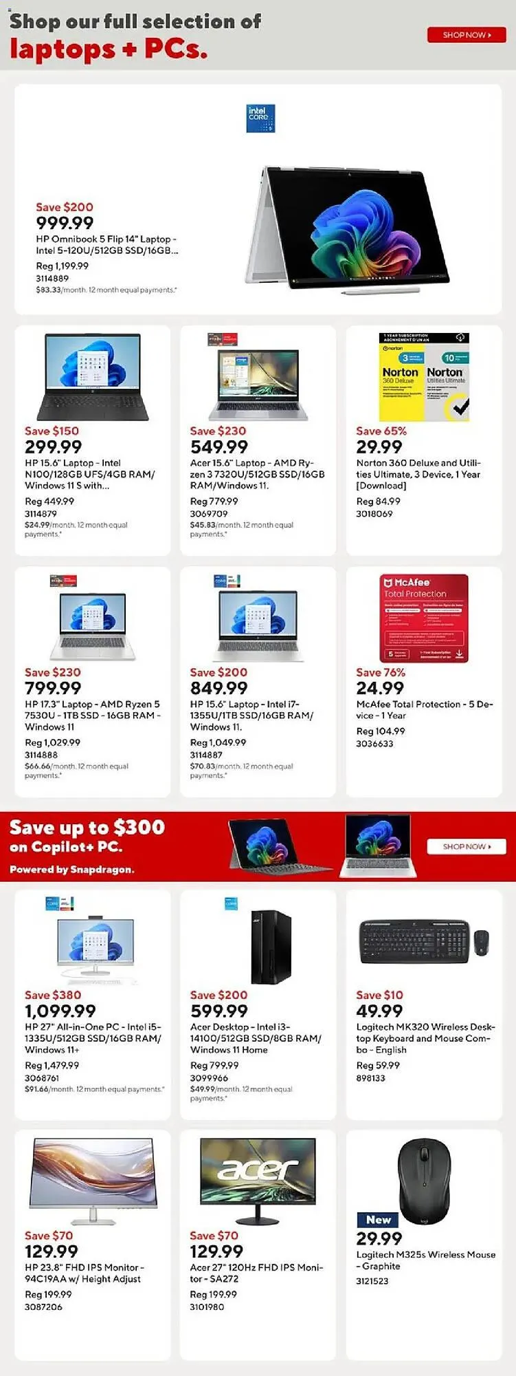 Staples flyer from July 25 to August 1 2025 - flyer page 7