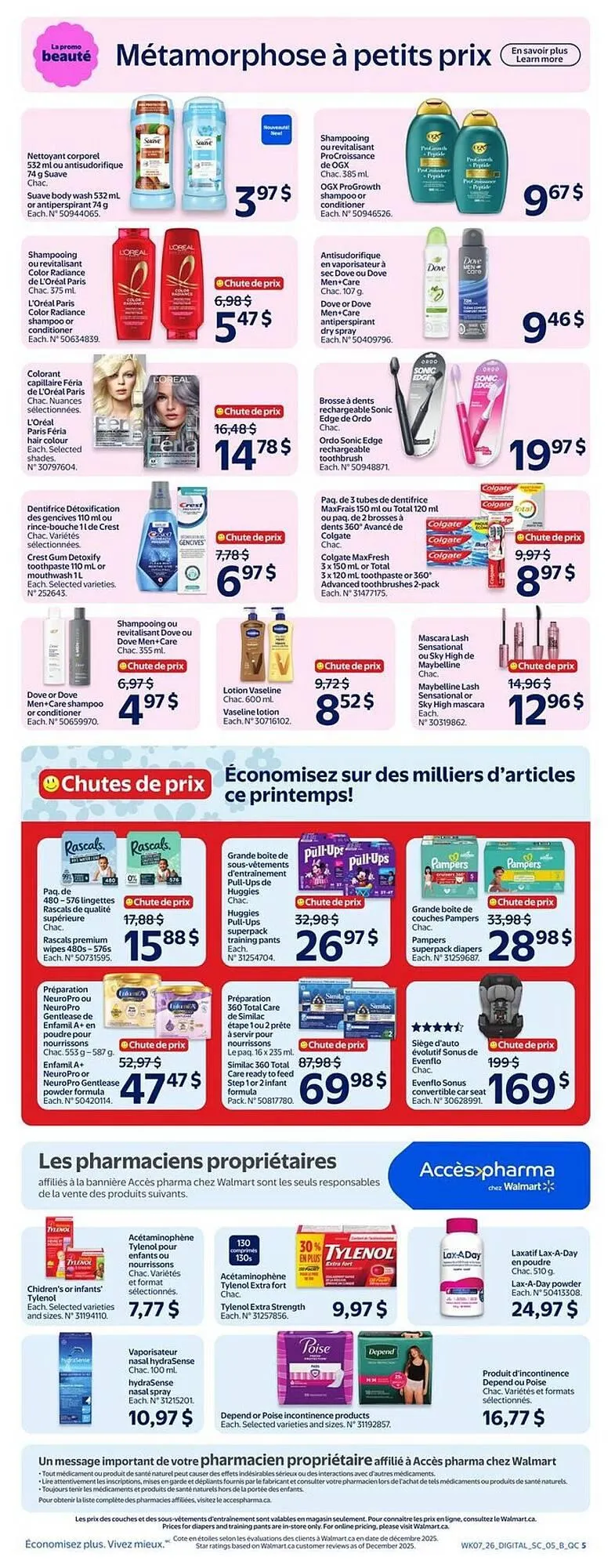 Walmart flyer from March 12 to March 18 2026 - flyer page 6