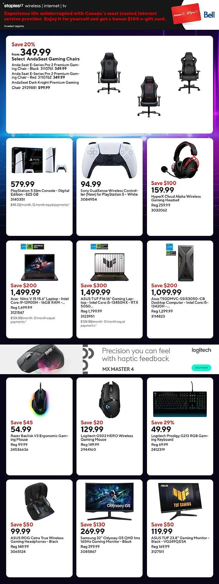 Staples flyer from March 20 to March 27 2026 - flyer page 8