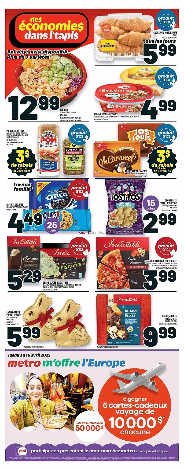 Metro flyer from March 27 to April 2 2025 - flyer page 3