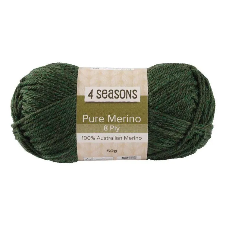 4 Seasons Pure Merino 8 Ply Yarn Bottle Melange 50 g