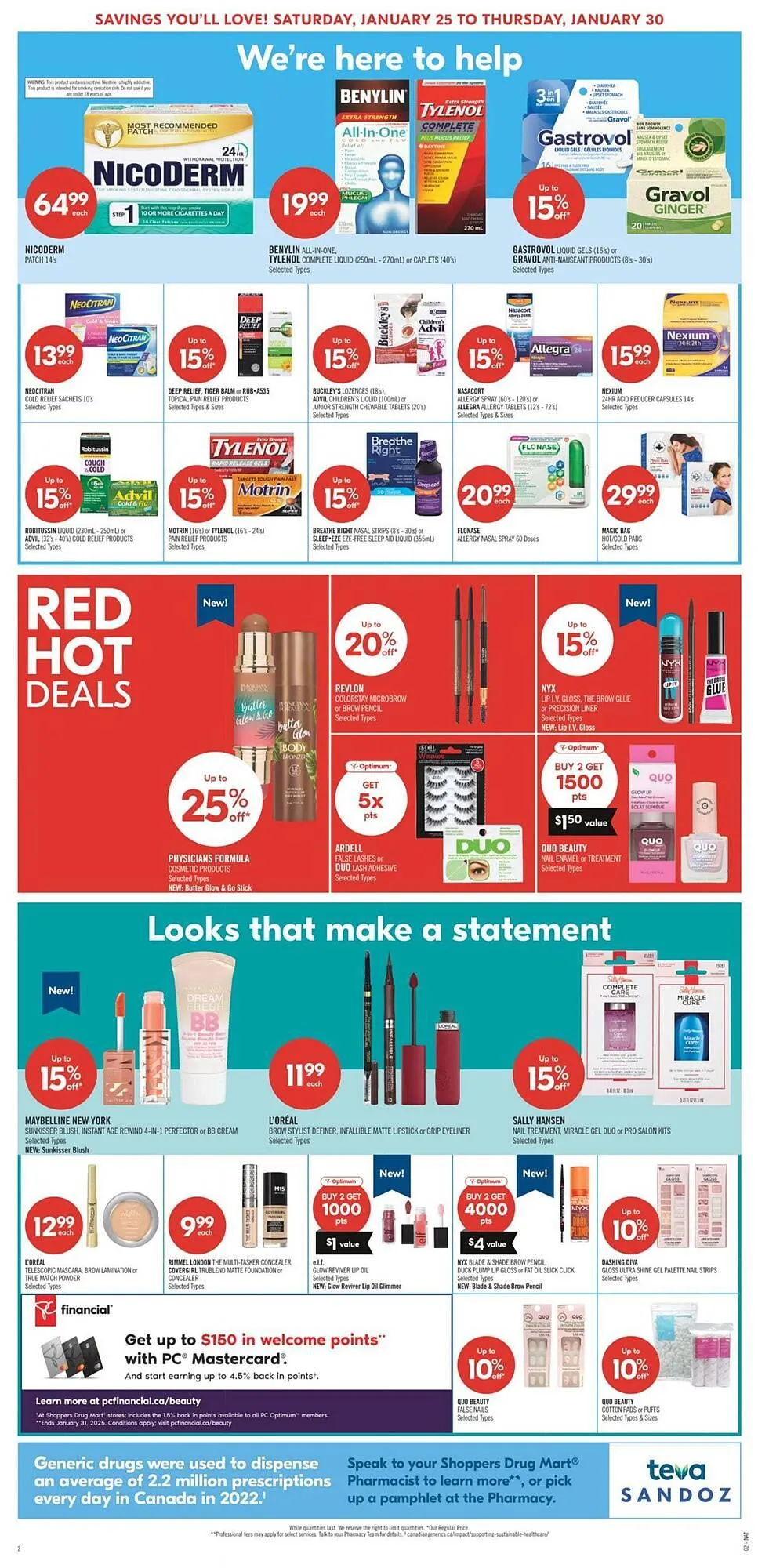 Shoppers Drug Mart flyer from January 23 to January 30 2025 - flyer page 5
