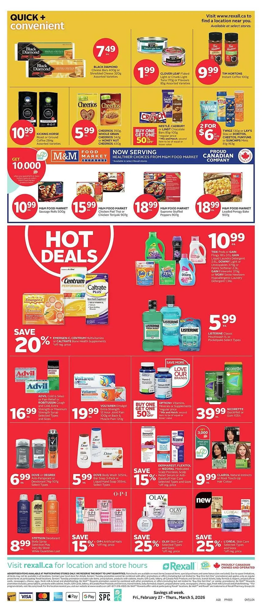 Rexall flyer from February 26 to March 12 2026 - flyer page 2