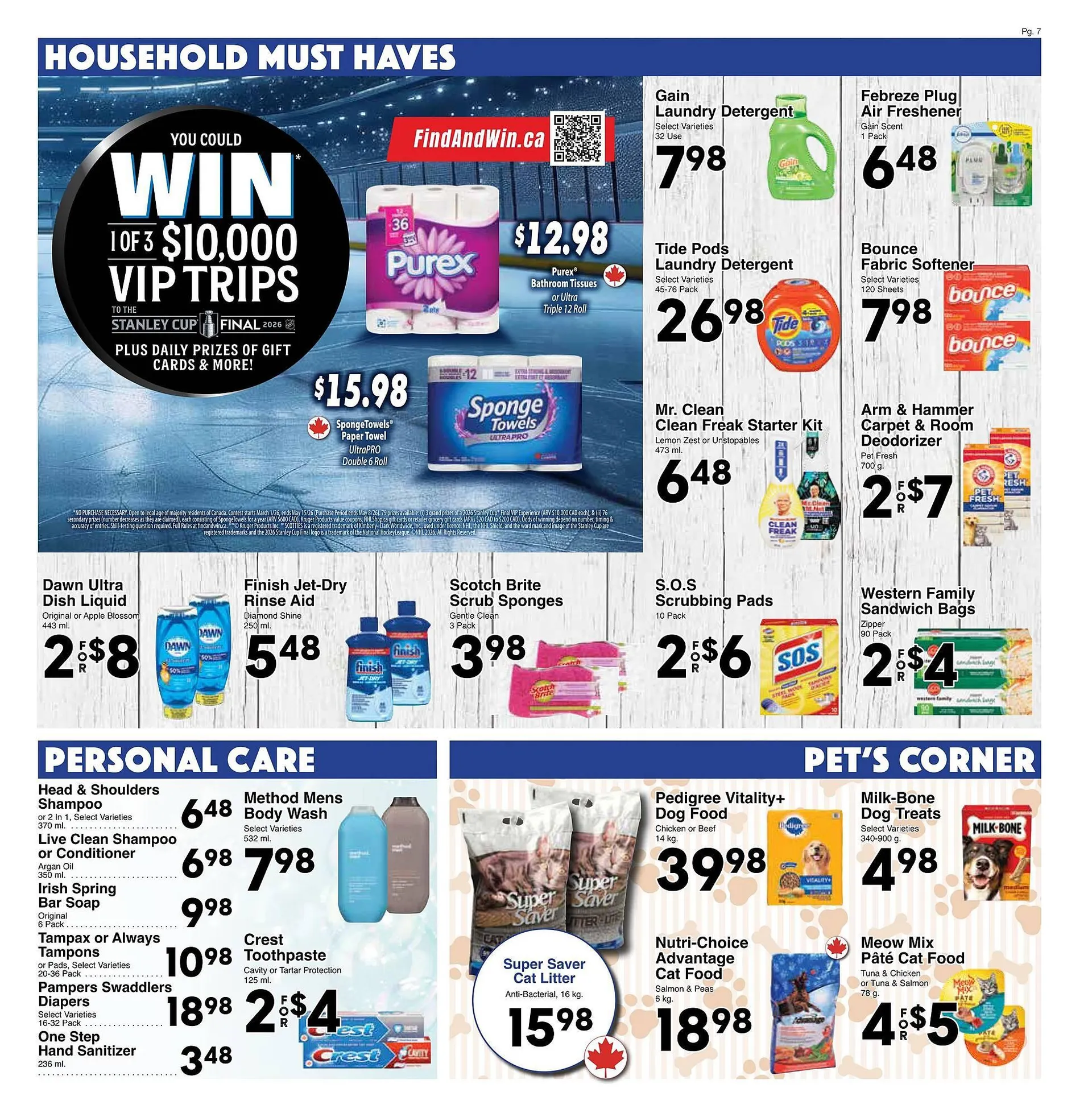 Western Foods flyer from March 20 to March 26 2026 - flyer page 7