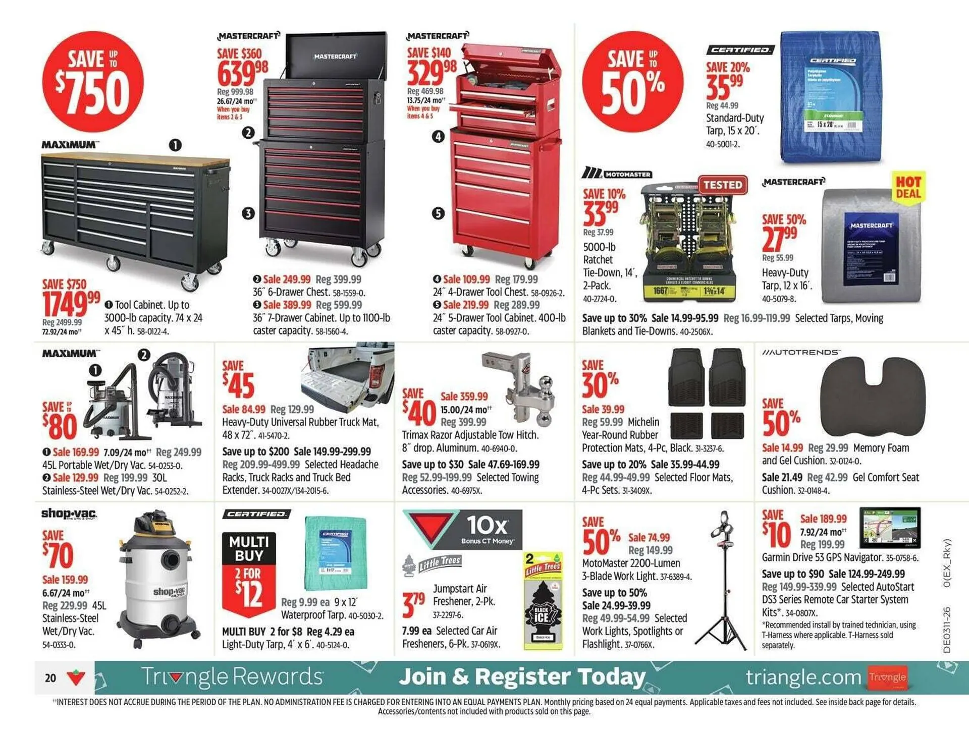 Canadian Tire flyer from March 12 to April 2 2026 - flyer page 29