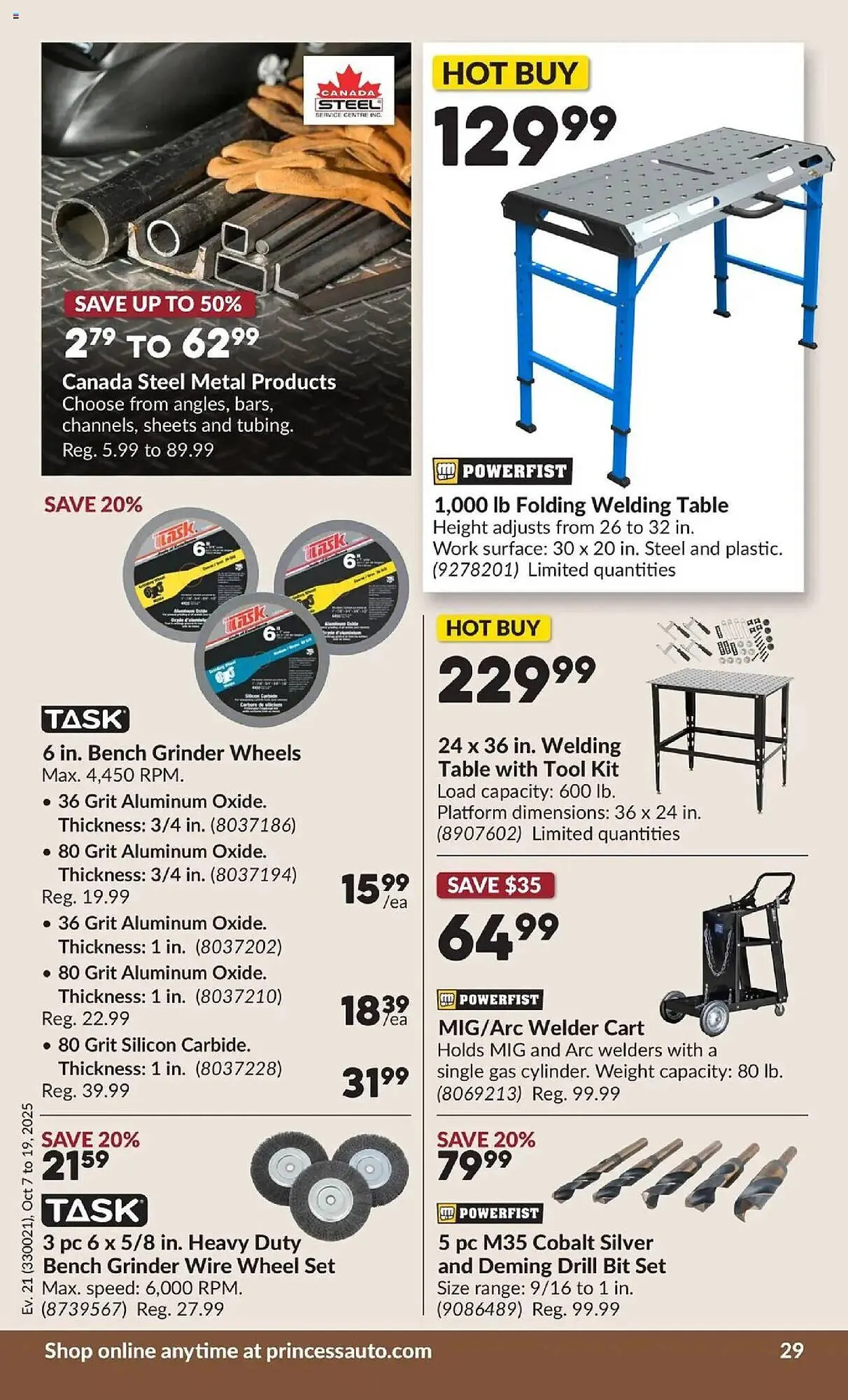 Princess Auto flyer from October 7 to October 20 2025 - flyer page 35
