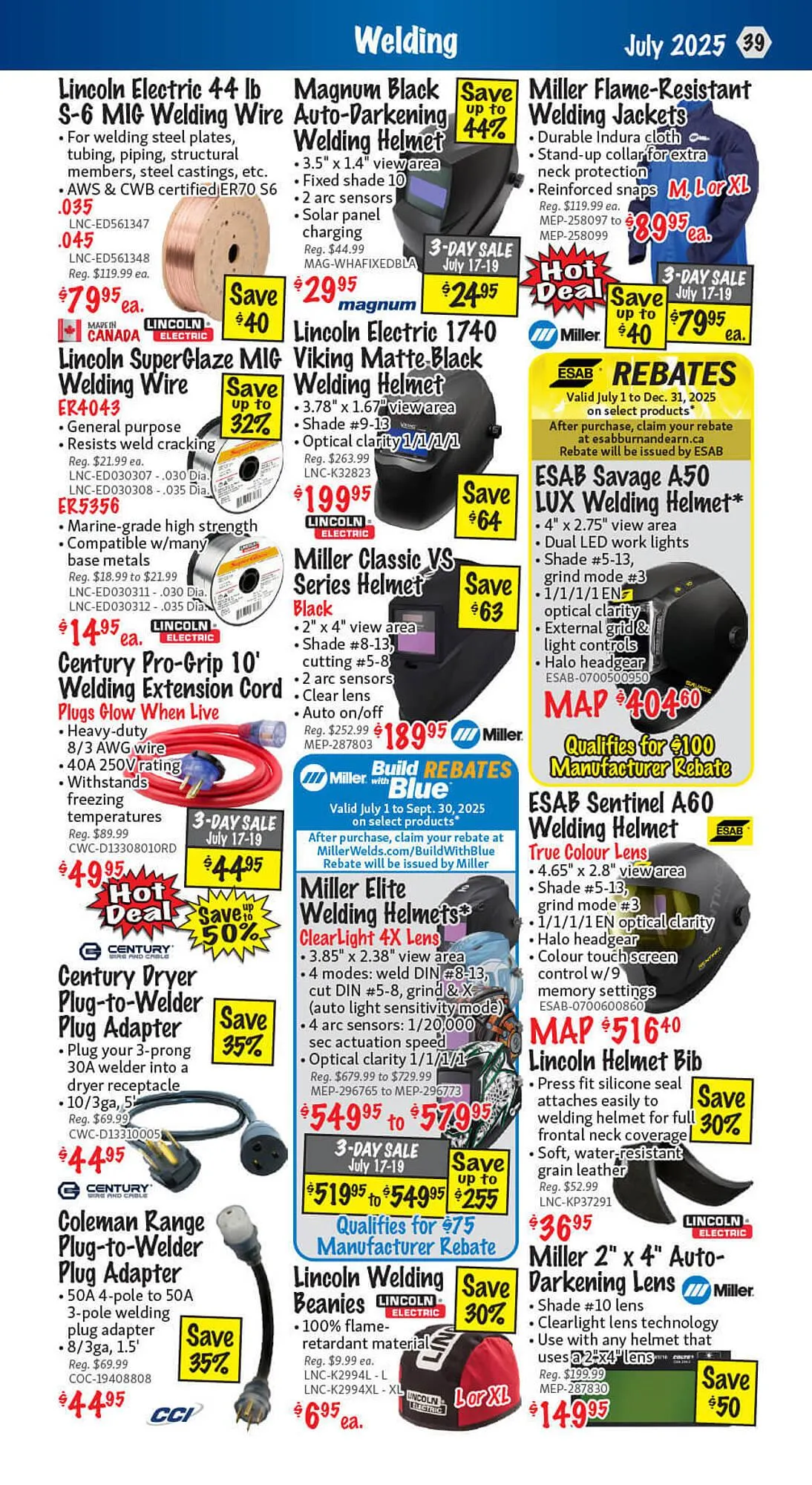 KMS Tools flyer from July 3 to July 9 2025 - flyer page 39