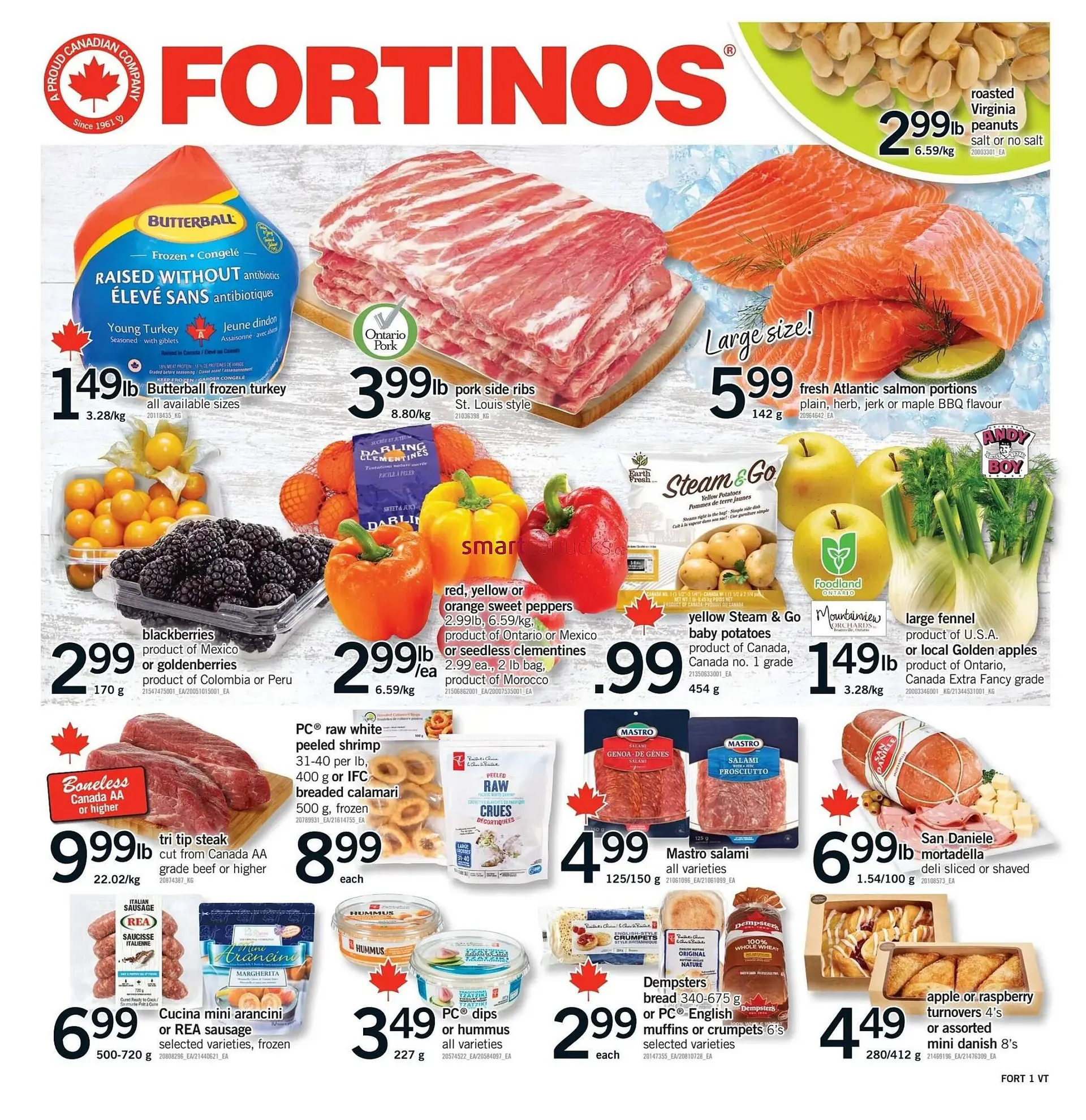 Fortinos flyer from March 27 to April 2 2025 - flyer page 1