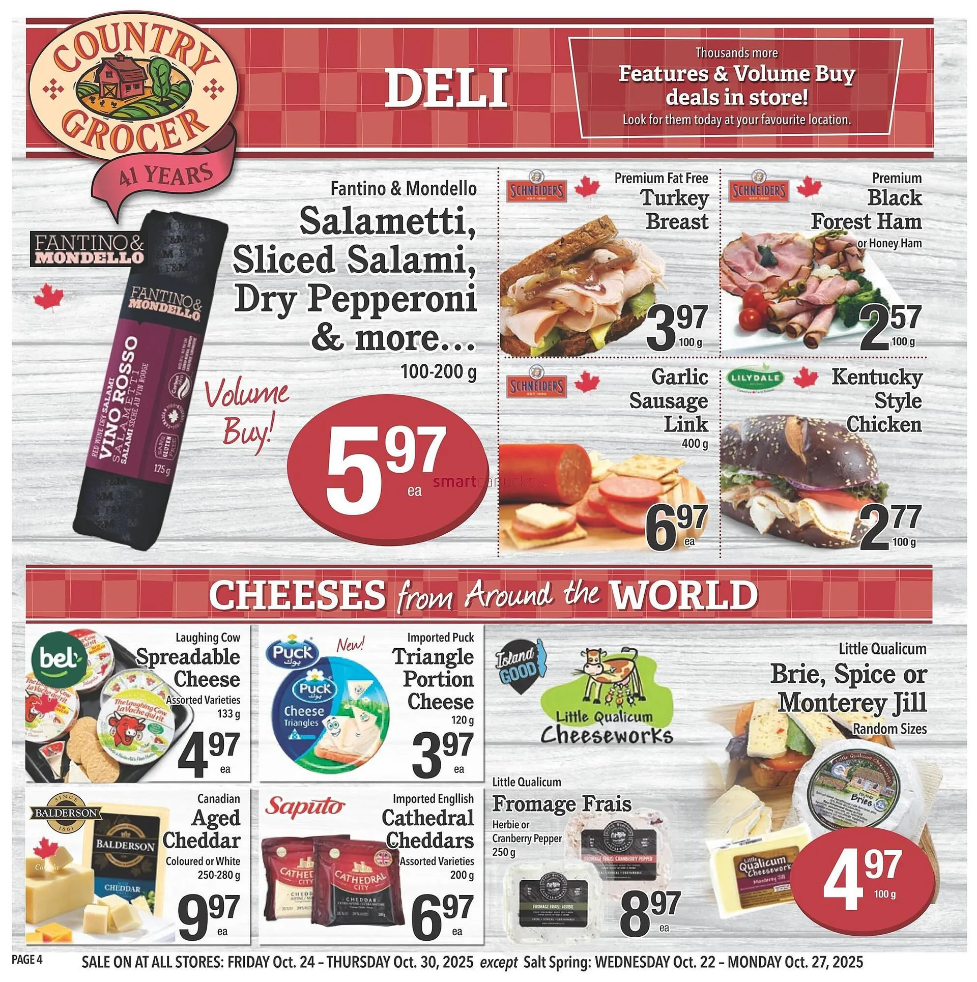 Country Grocer flyer from October 23 to October 29 2025 - flyer page 4