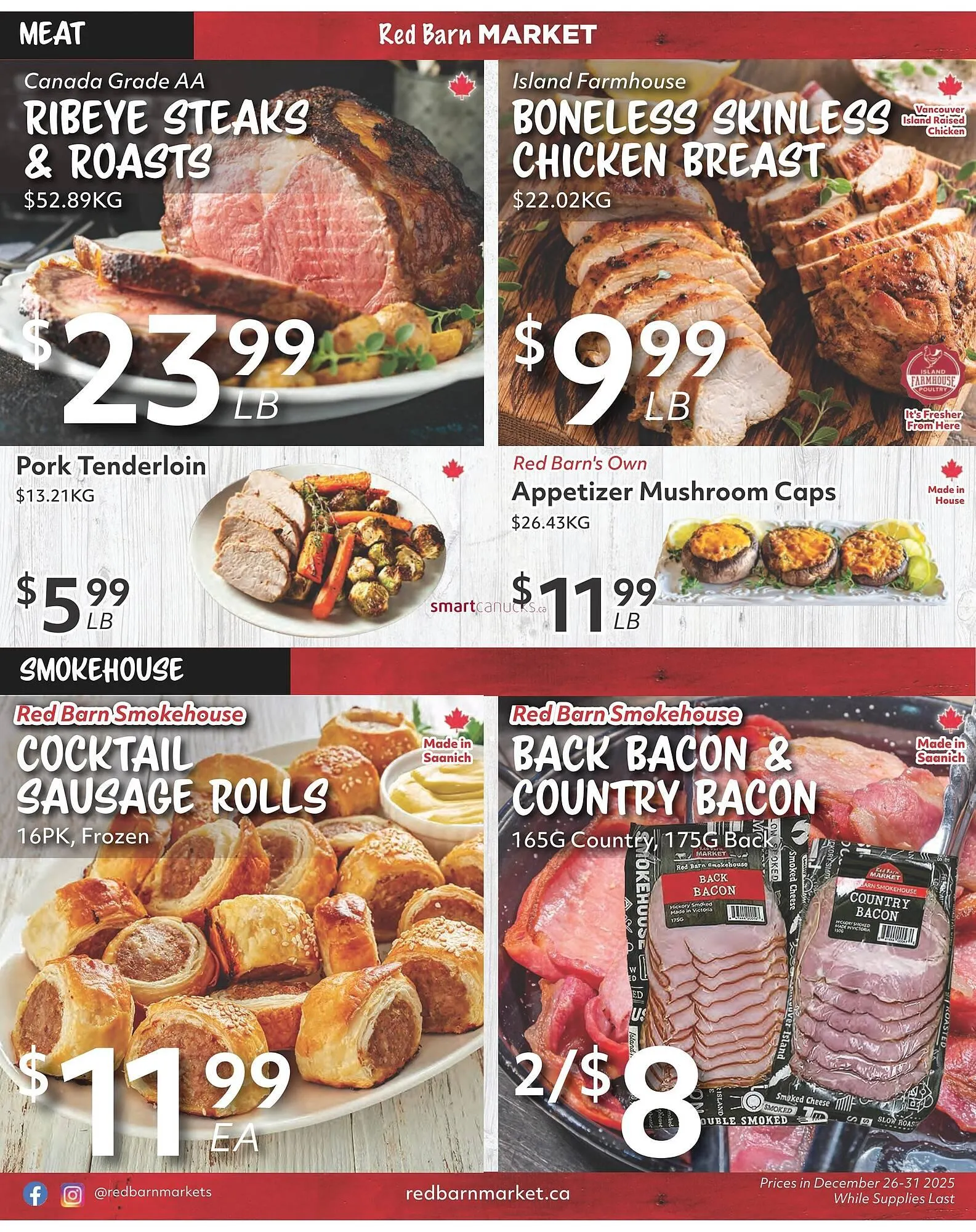 Red Barn Market flyer from December 26 to December 31 2025 - flyer page 4