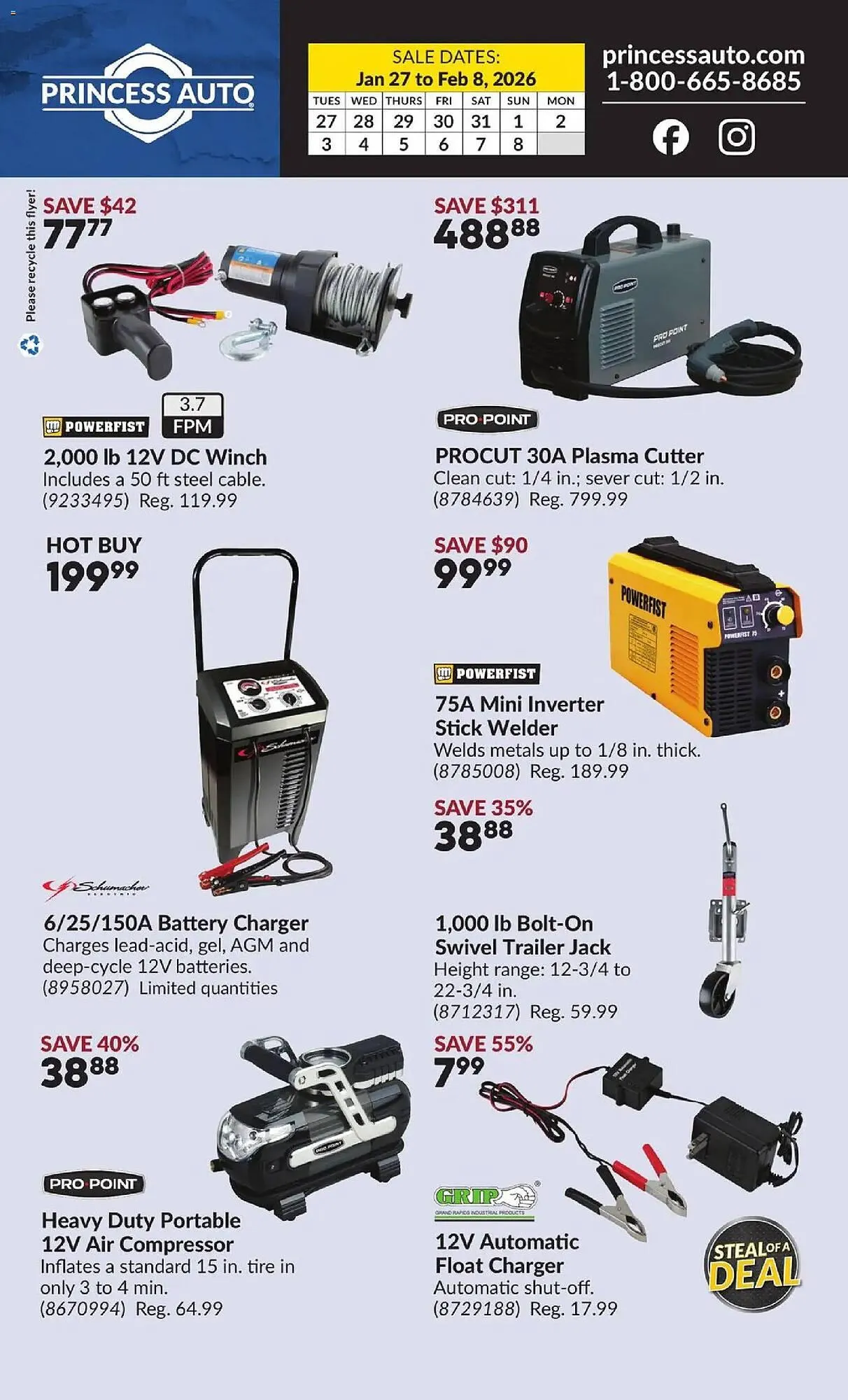 Princess Auto flyer from January 27 to February 8 2026 - flyer page 2