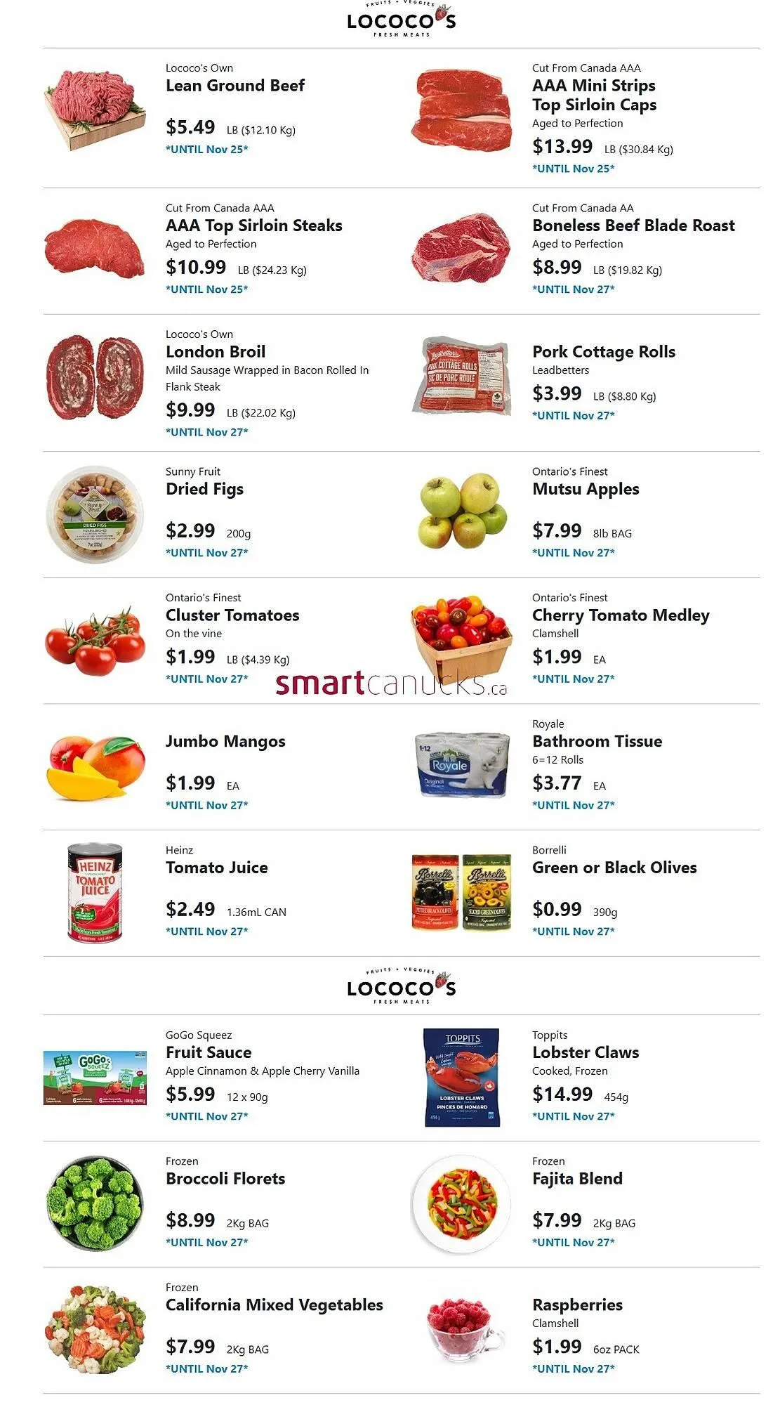 Lococo's flyer from November 24 to December 7 2025 - flyer page 1