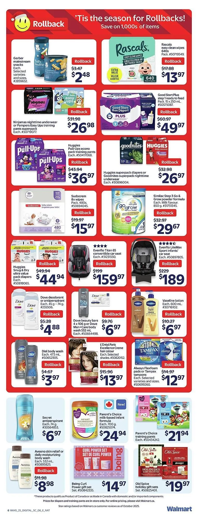 Walmart flyer from December 4 to December 10 2025 - flyer page 9