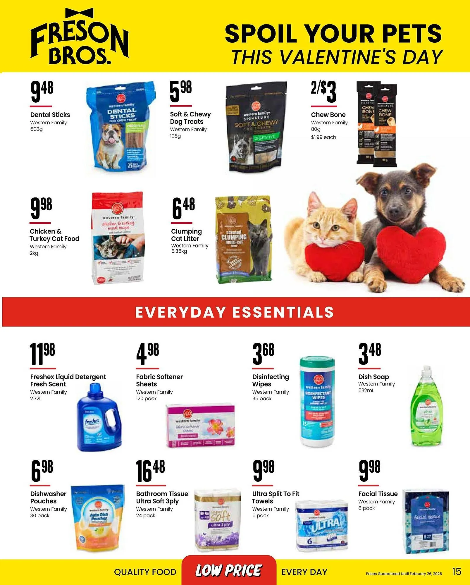 Freson Bros flyer from January 30 to February 26 2026 - flyer page 15