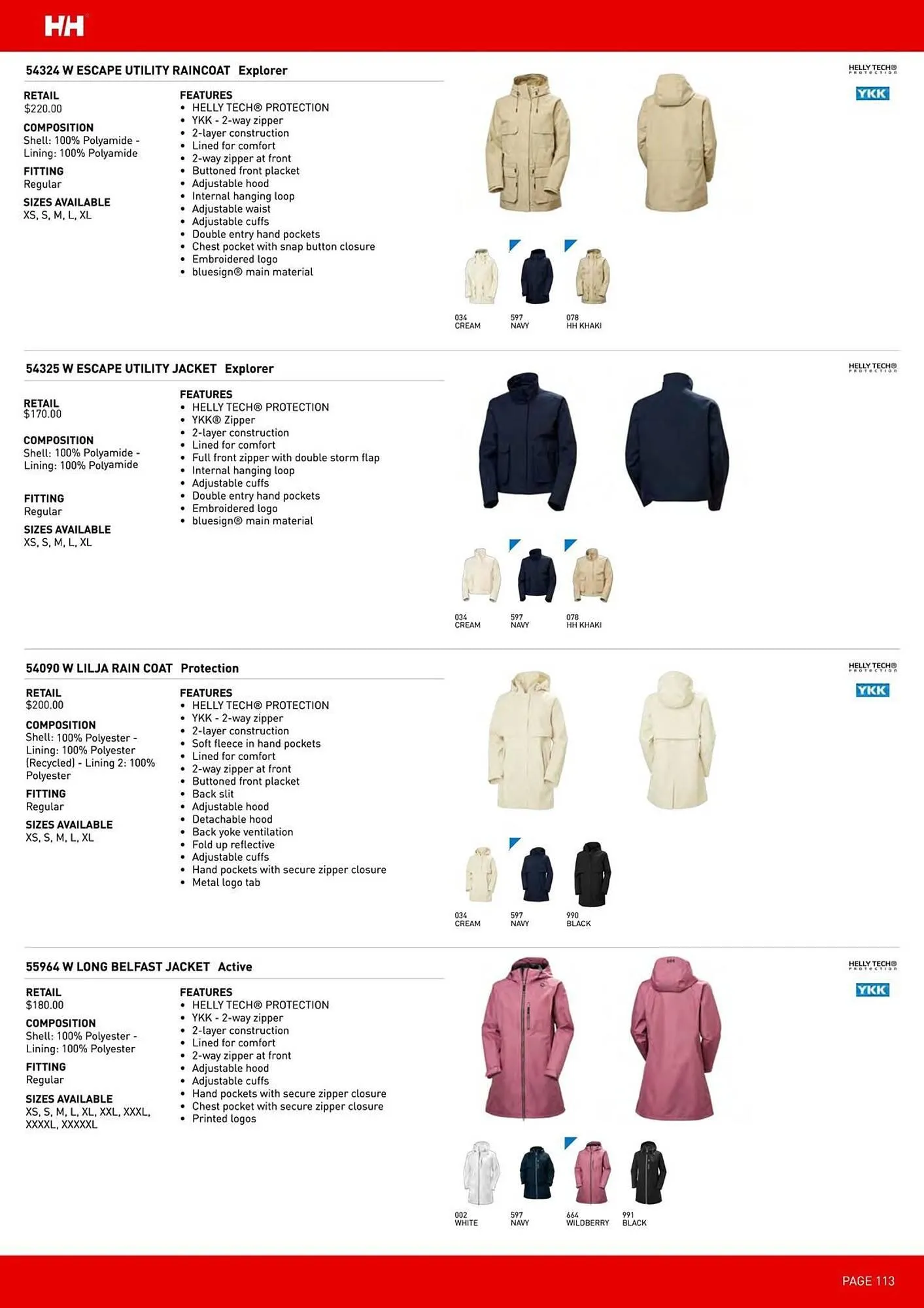 Helly Hansen flyer from March 12 to May 31 2026 - flyer page 113