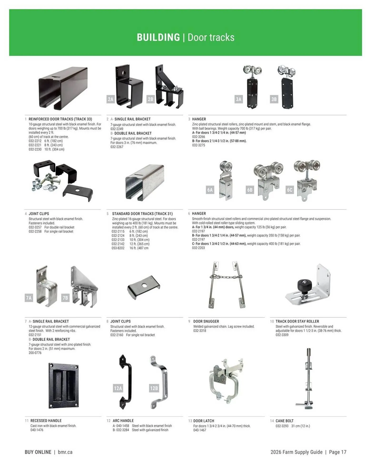 BMR flyer from January 9 to December 31 2026 - flyer page 17