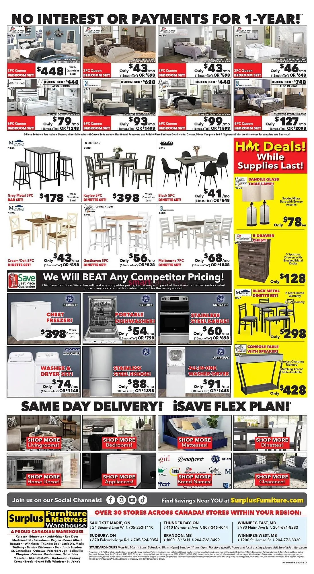 Surplus Furniture flyer from June 9 to June 22 2025 - flyer page 3