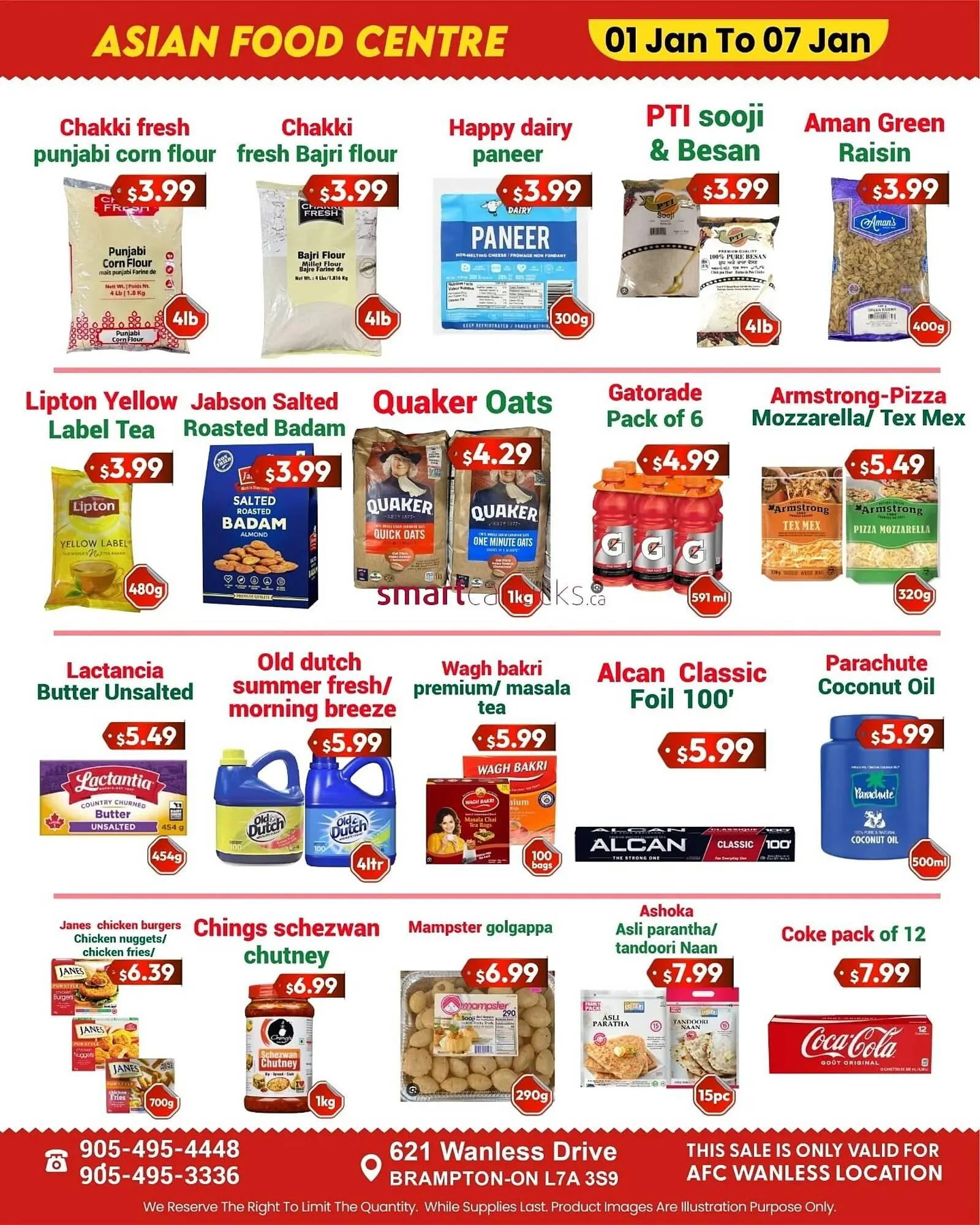 Asian Food Centre flyer from January 1 to January 7 2026 - flyer page 4