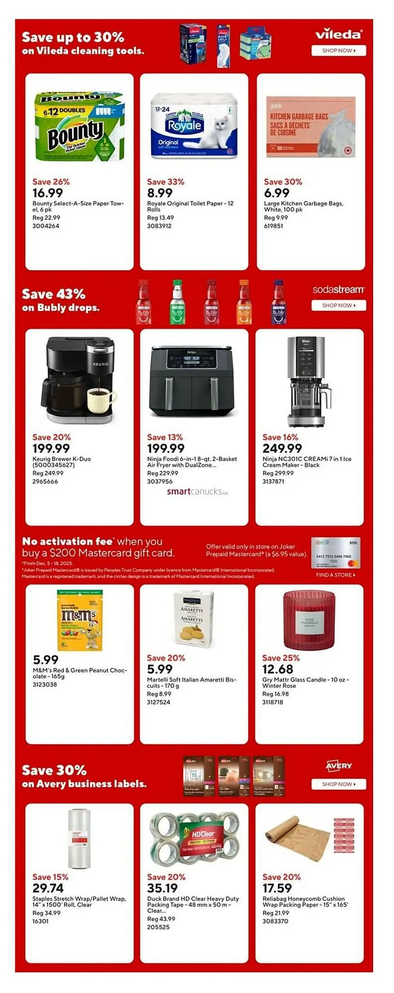 Staples flyer from December 5 to December 11 2025 - flyer page 17