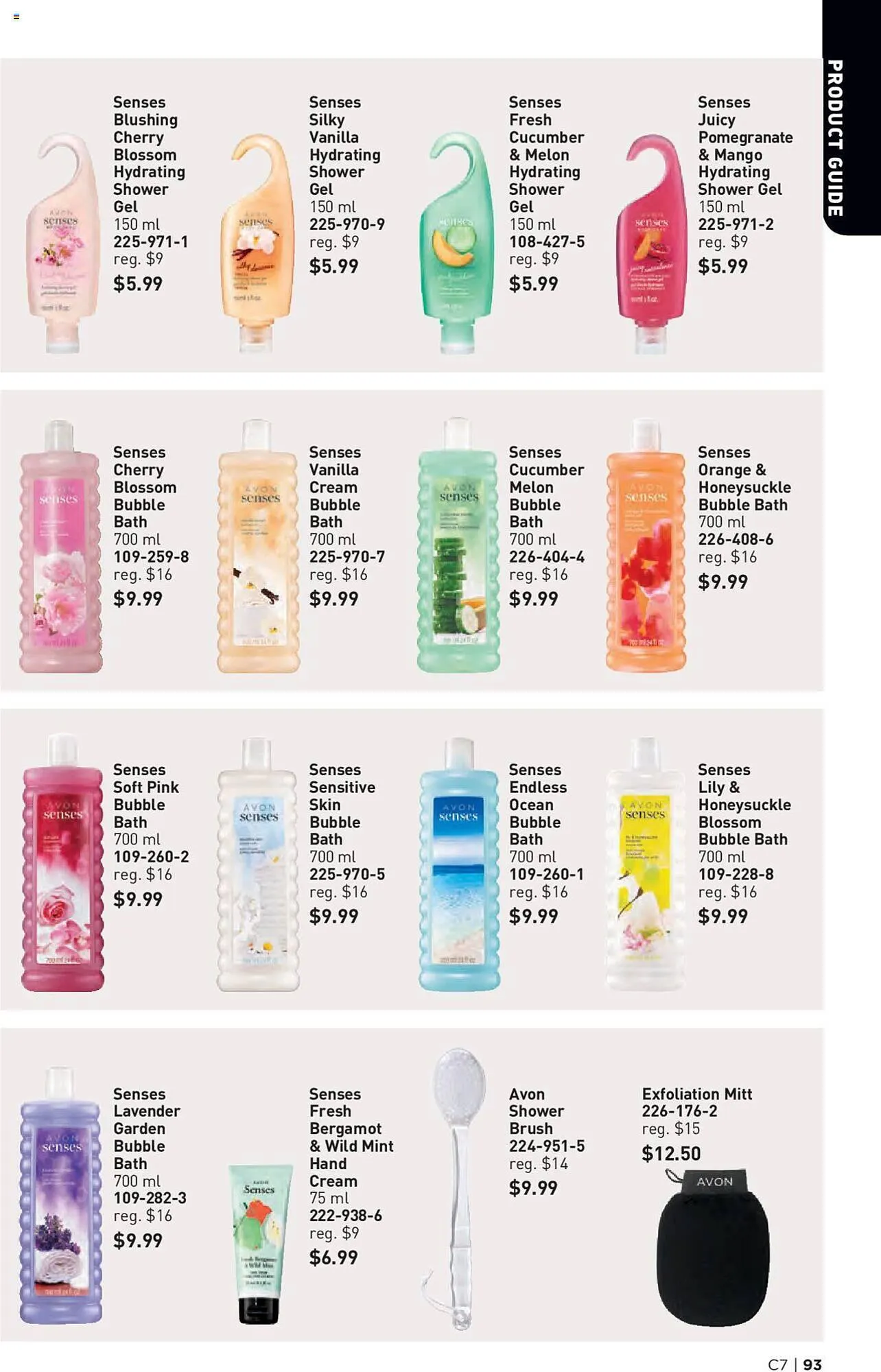 AVON flyer from March 28 to April 10 2024 - flyer page 93