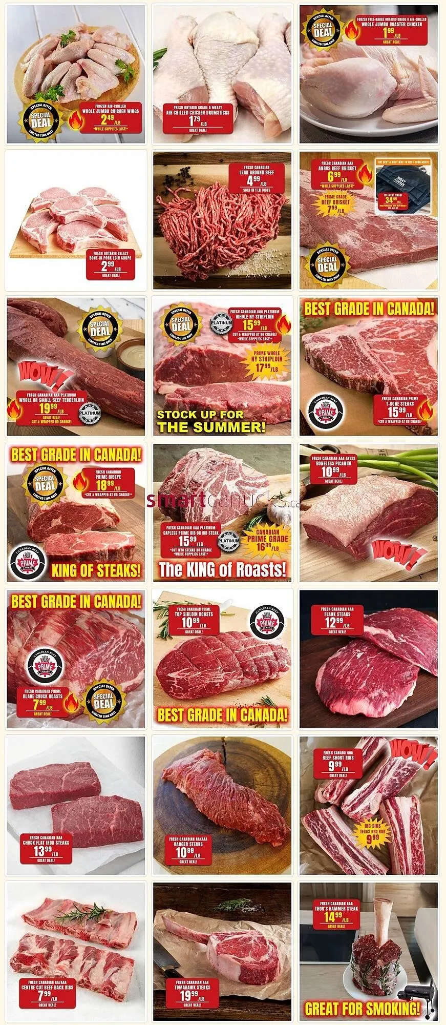 Roberts Fresh and Boxed Meats flyer from July 9 to July 13 2024 - flyer page 1