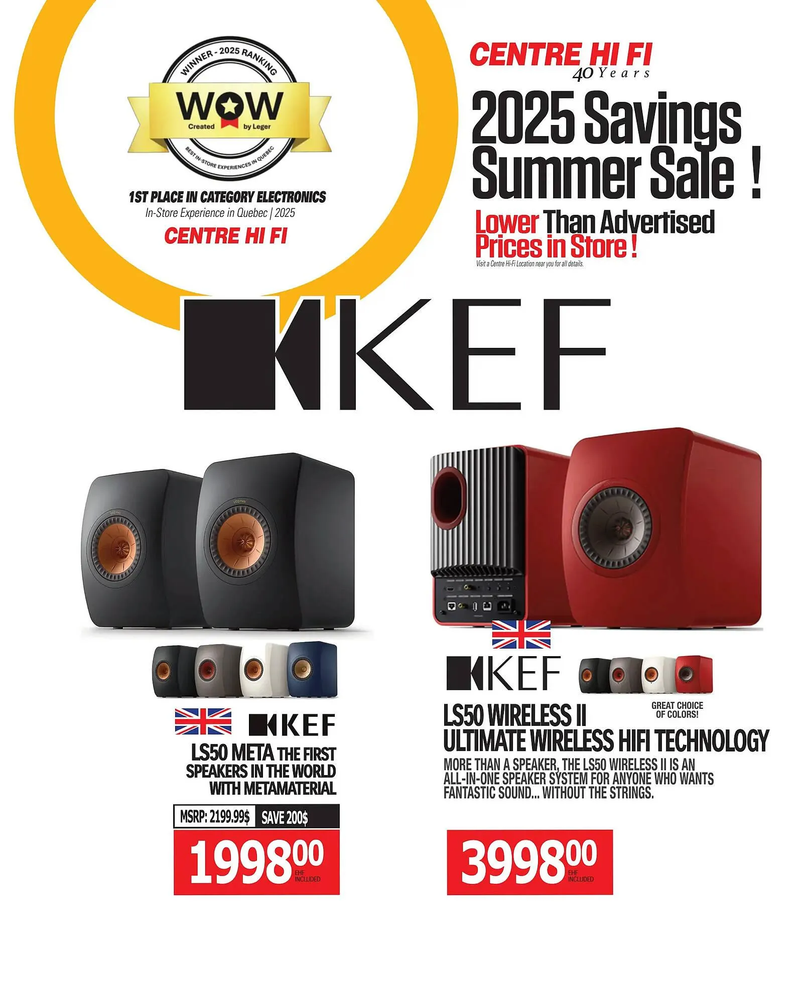 Centre Hi-Fi flyer from July 18 to July 24 2025 - flyer page 54