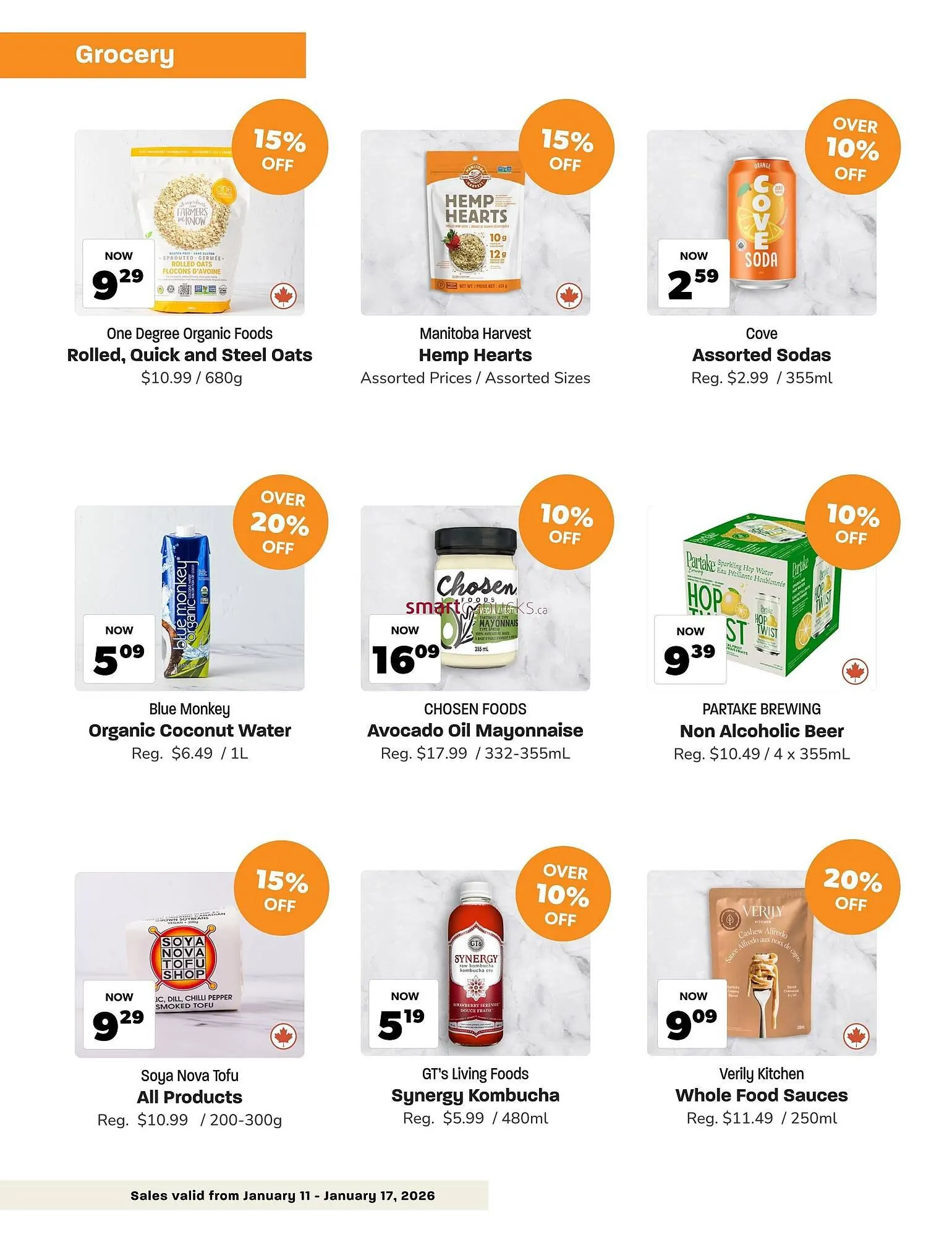 Blush Lane Organics flyer from January 11 to January 17 2026 - flyer page 3