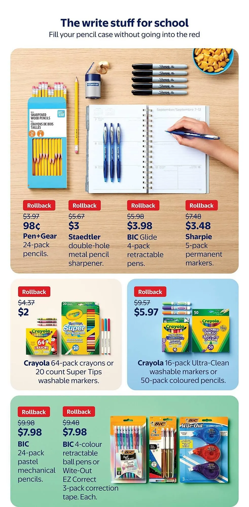 Walmart flyer from September 4 to September 18 2025 - flyer page 2