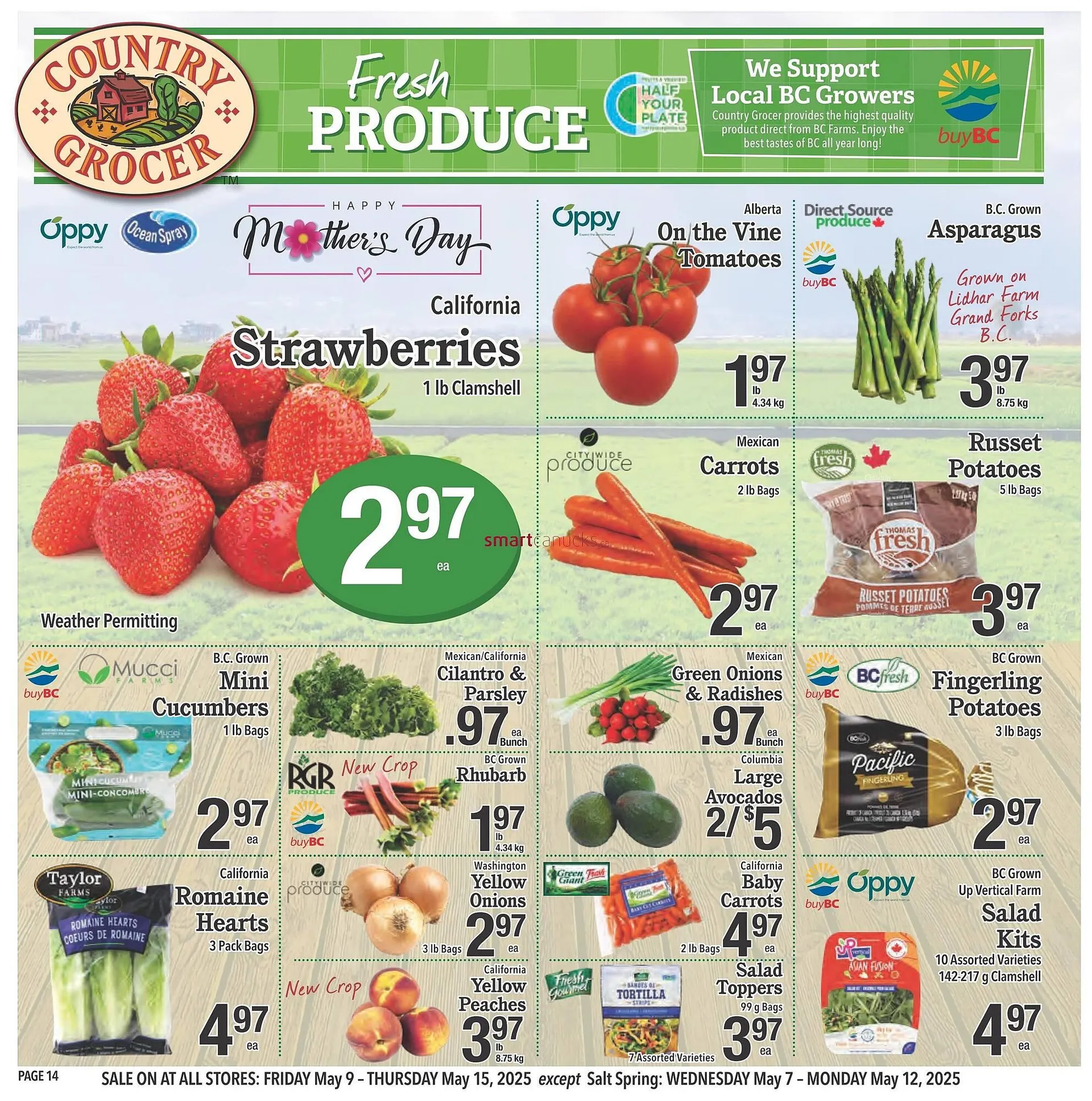 Country Grocer flyer from May 8 to May 14 2025 - flyer page 14