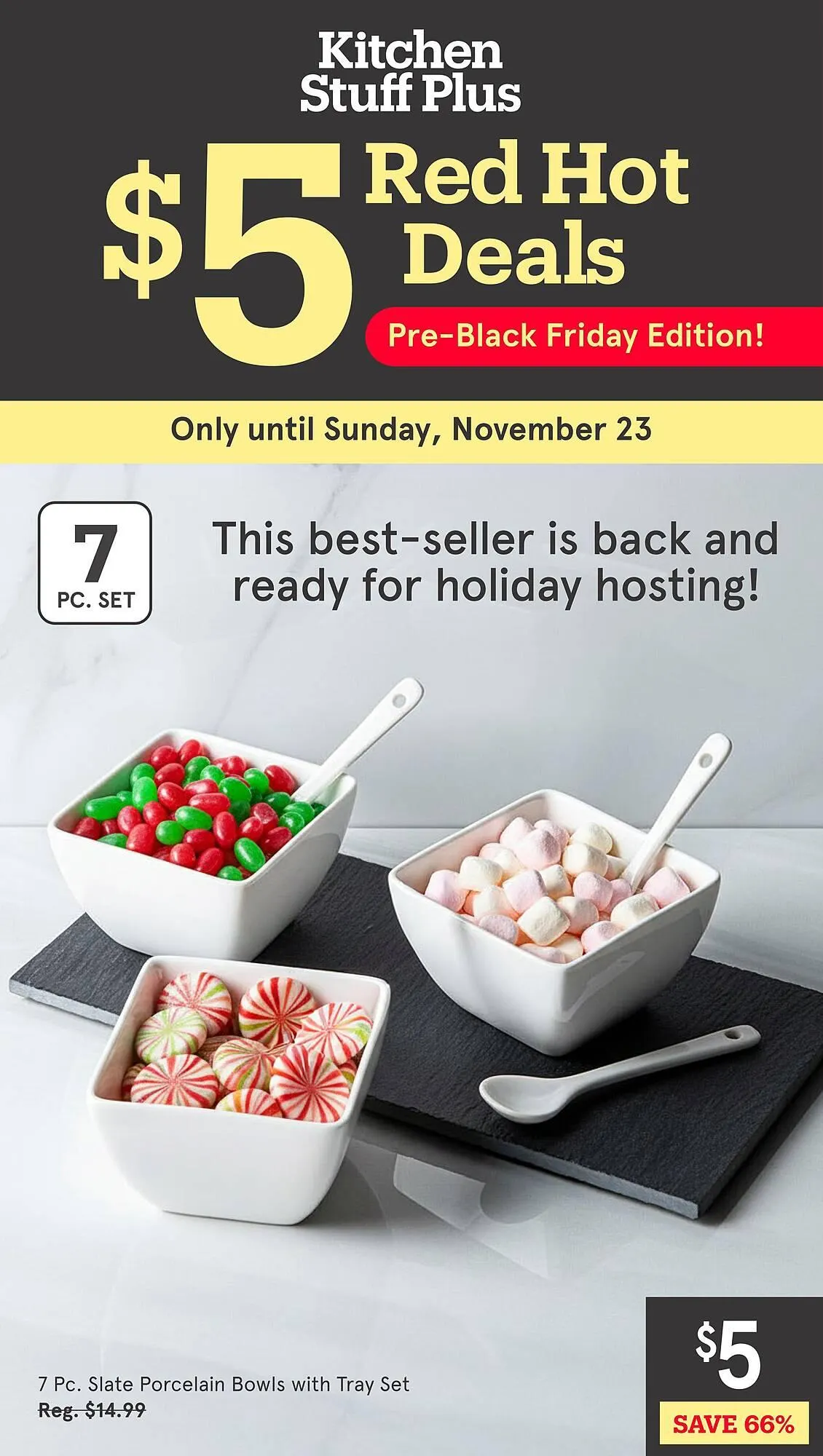 Kitchen Stuff Plus flyer from November 19 to November 25 2025 - flyer page 1