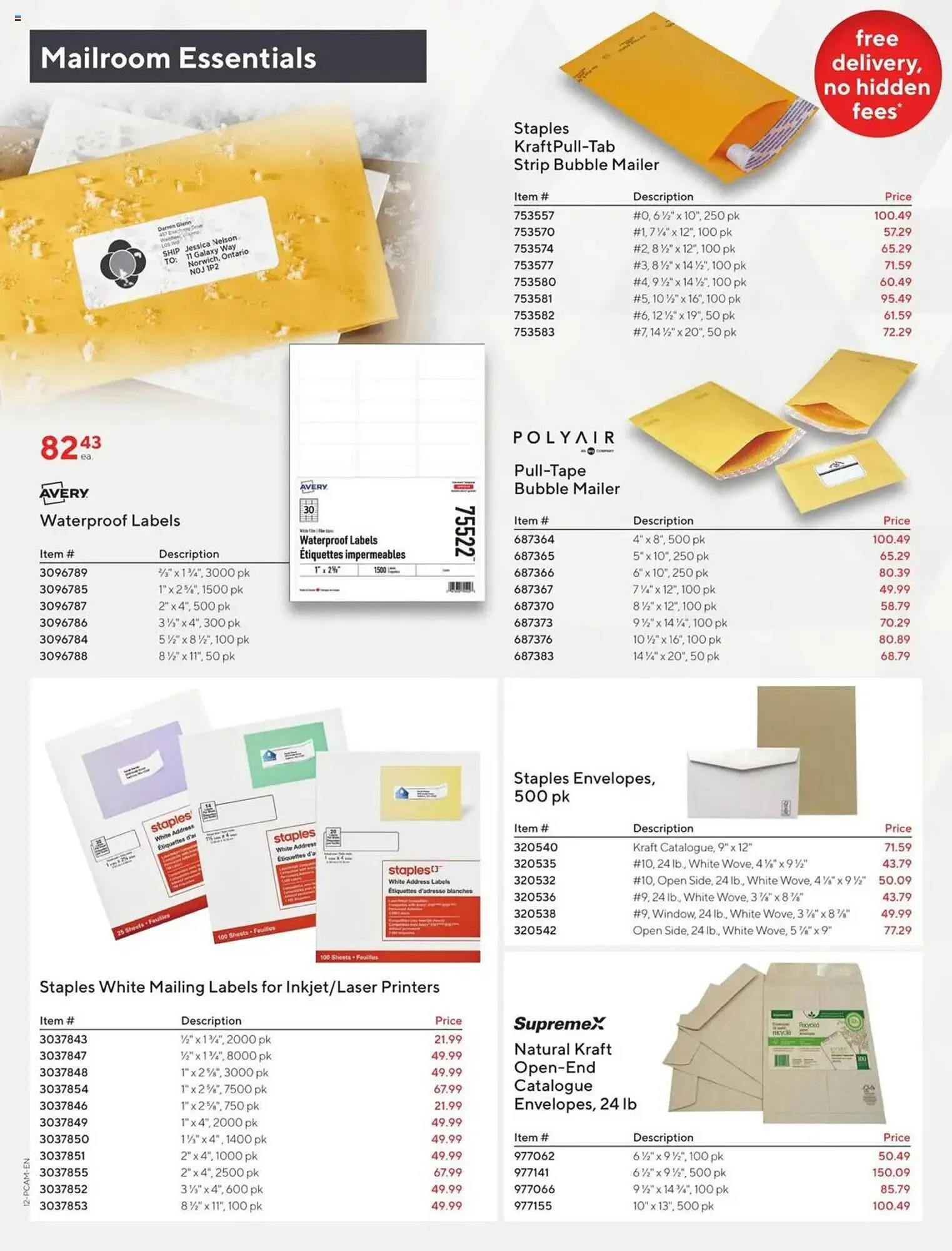 Staples flyer from March 5 to March 18 2025 - flyer page 12