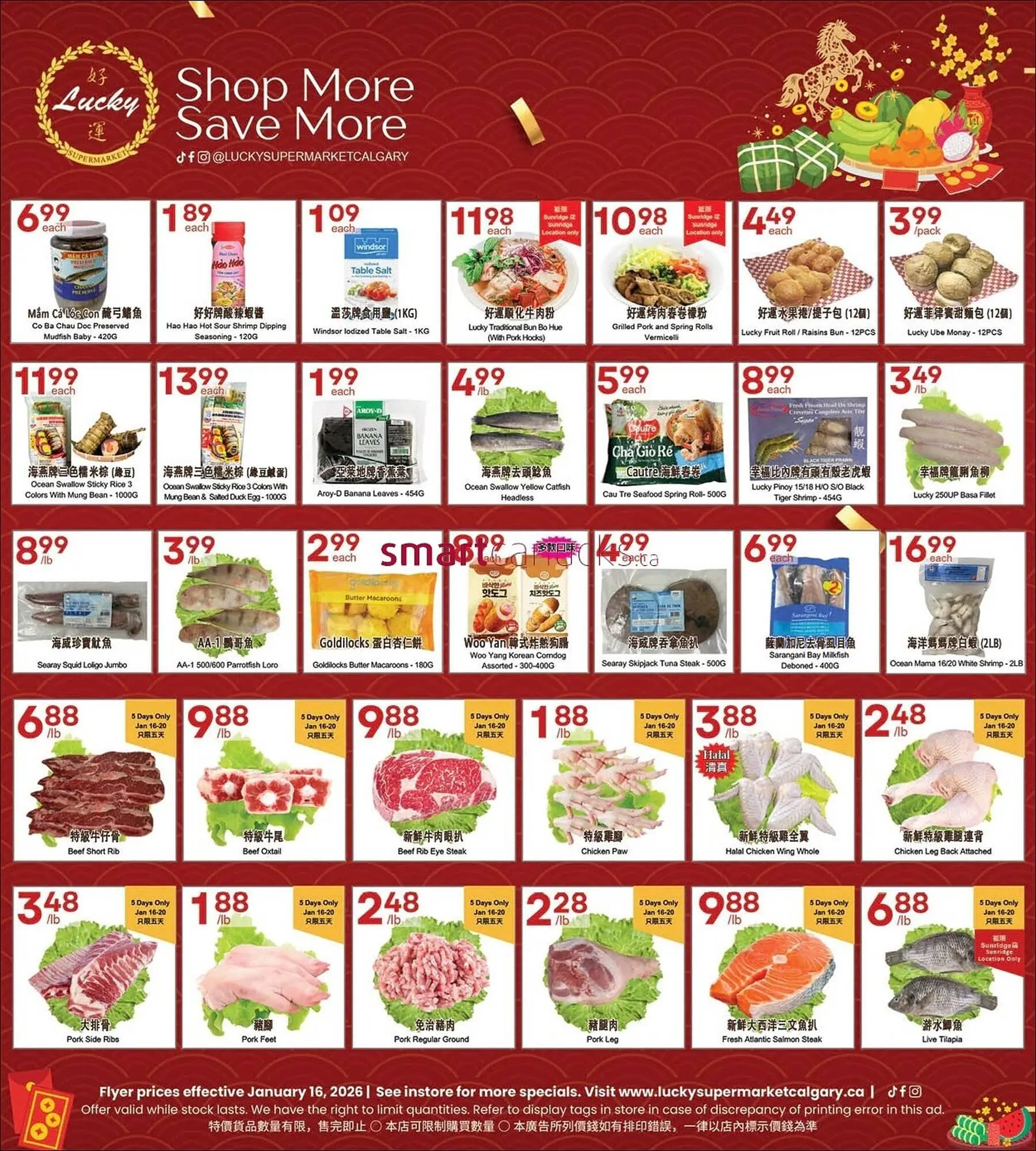 Lucky Supermarket flyer from January 16 to January 22 2026 - flyer page 2