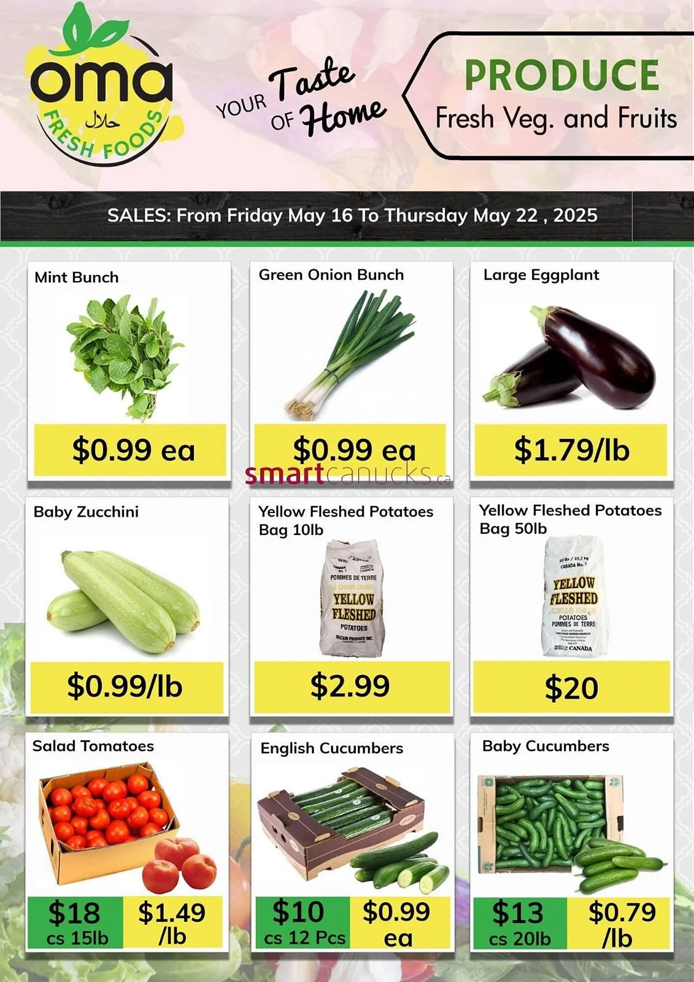 Oma Fresh Foods flyer from May 16 to May 22 2025 - flyer page 8