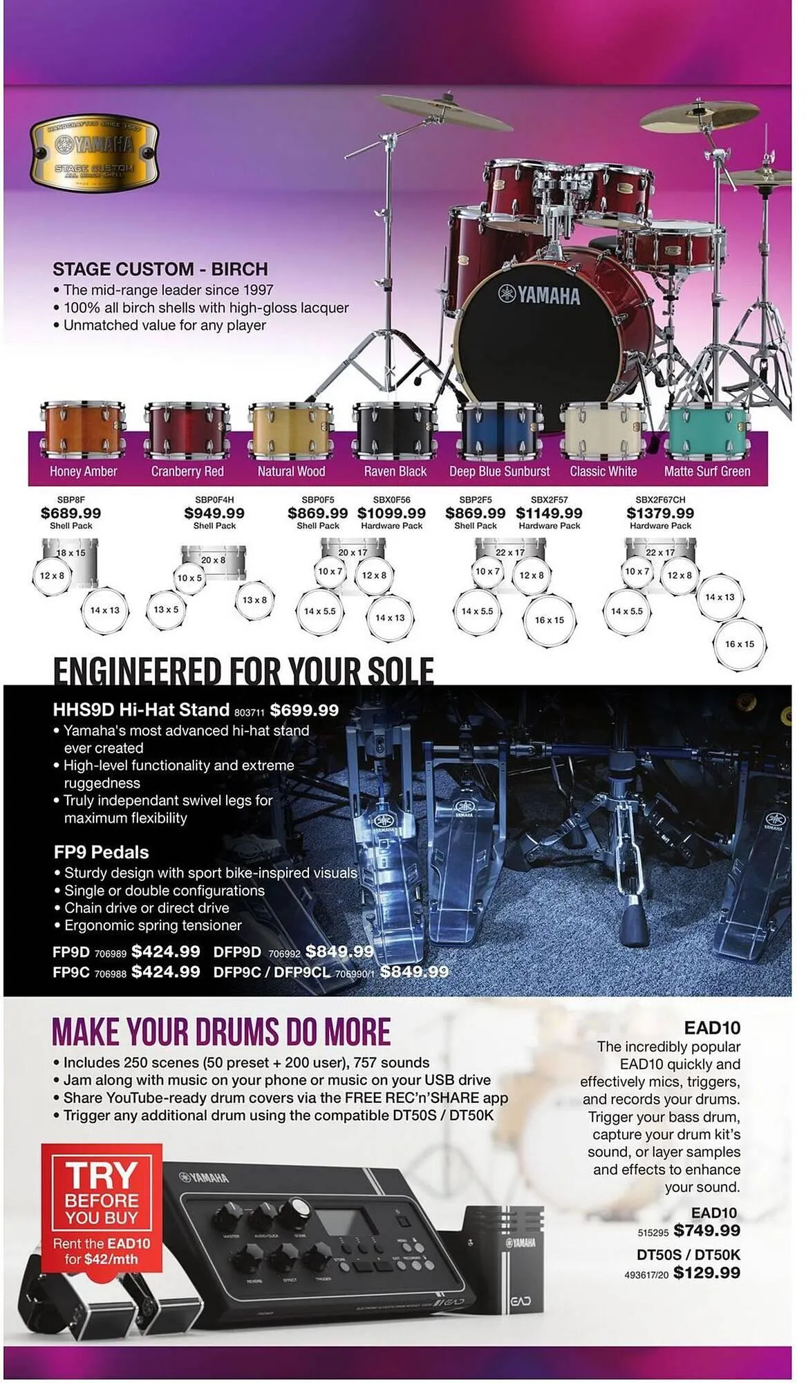 Long & McQuade flyer from November 5 to July 31 2026 - flyer page 165