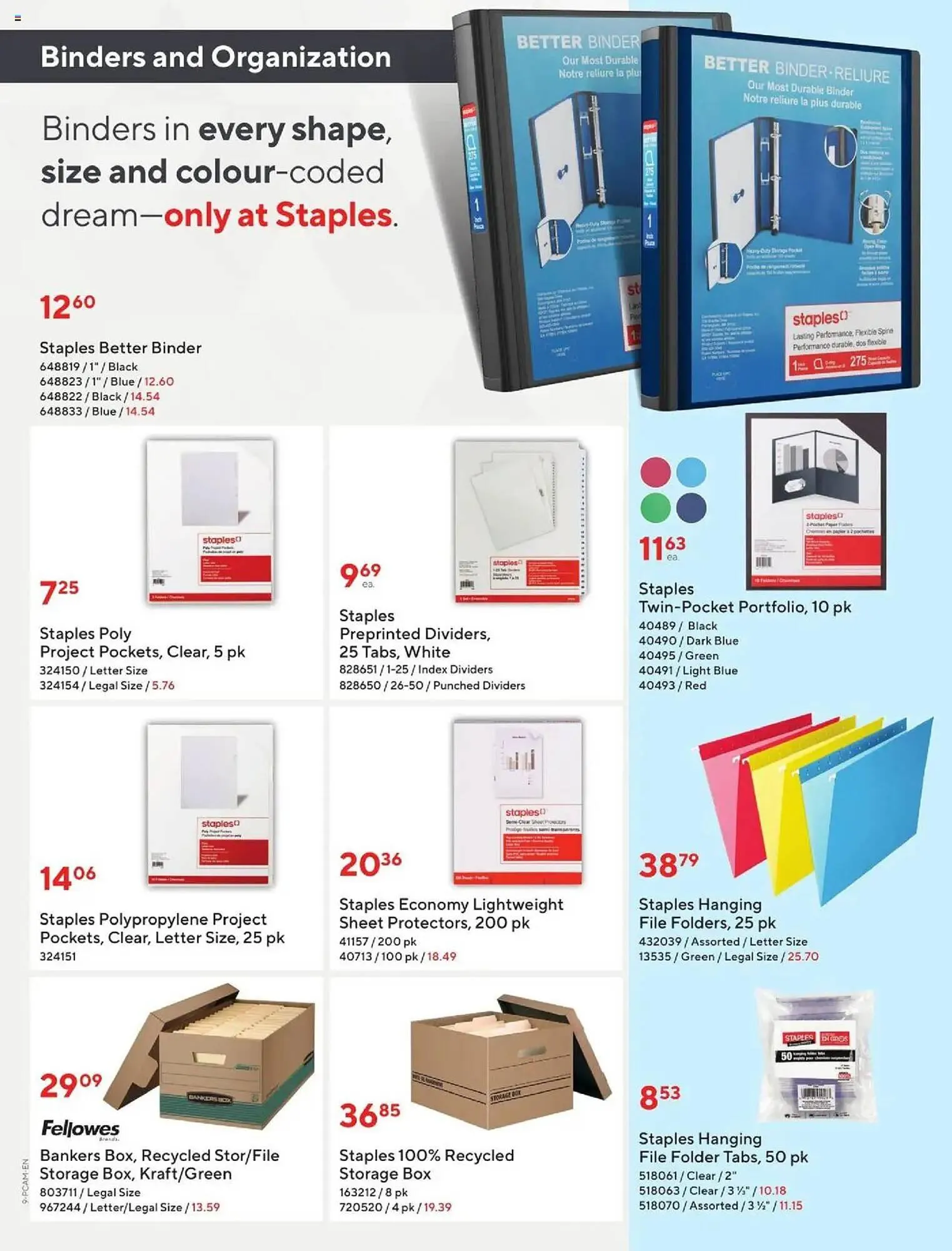 Staples flyer from September 5 to September 19 2025 - flyer page 9