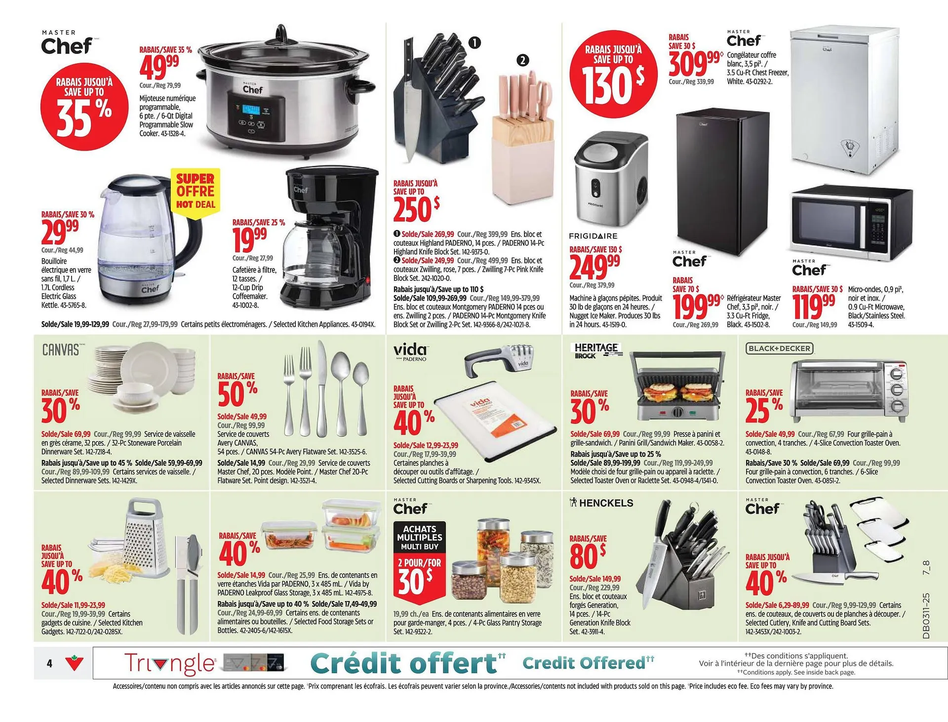Canadian Tire flyer from March 6 to March 12 2025 - flyer page 4