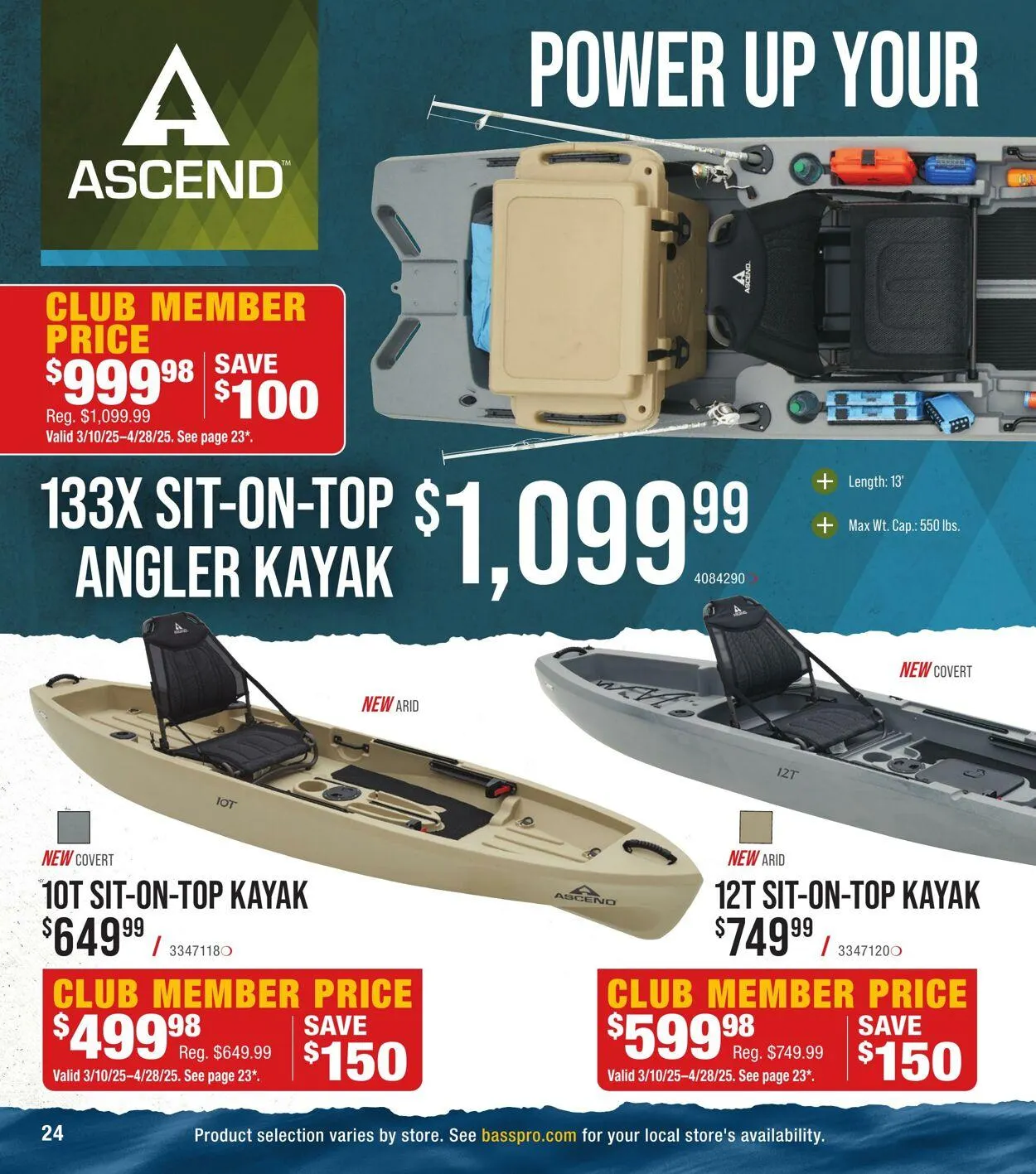 Bass Pro Current flyer from April 21 to May 5 2025 - flyer page 24