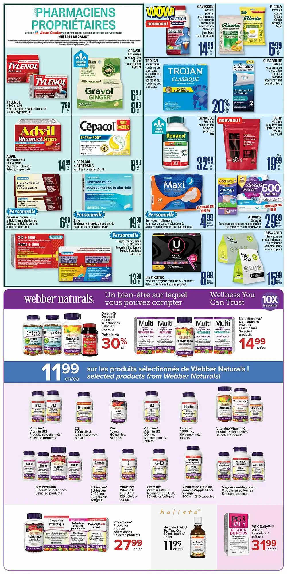 Jean Coutu flyer from December 25 to December 31 2025 - flyer page 10