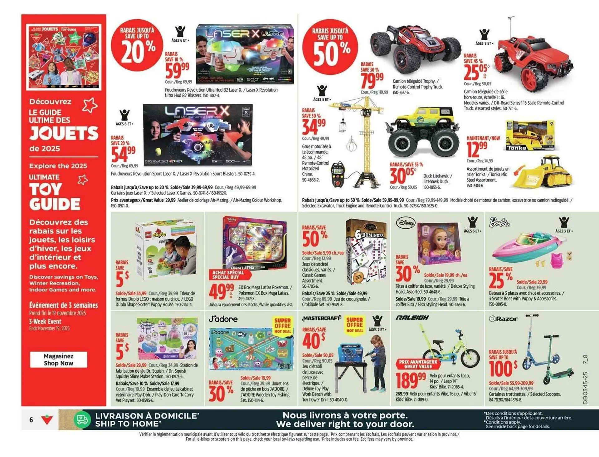 Canadian Tire flyer from October 30 to December 5 2025 - flyer page 8