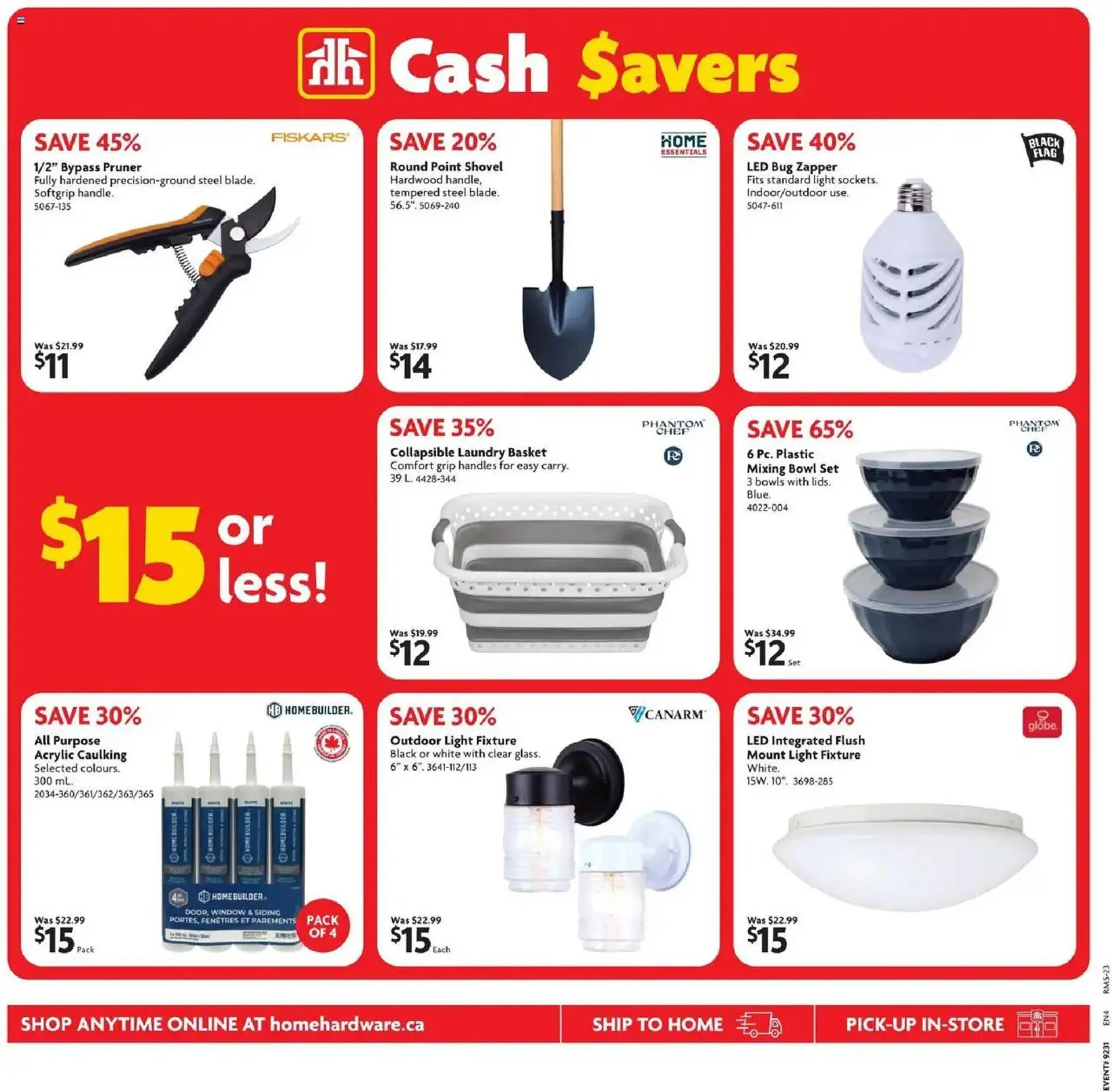 Home Hardware flyer from July 31 to August 14 2025 - flyer page 29