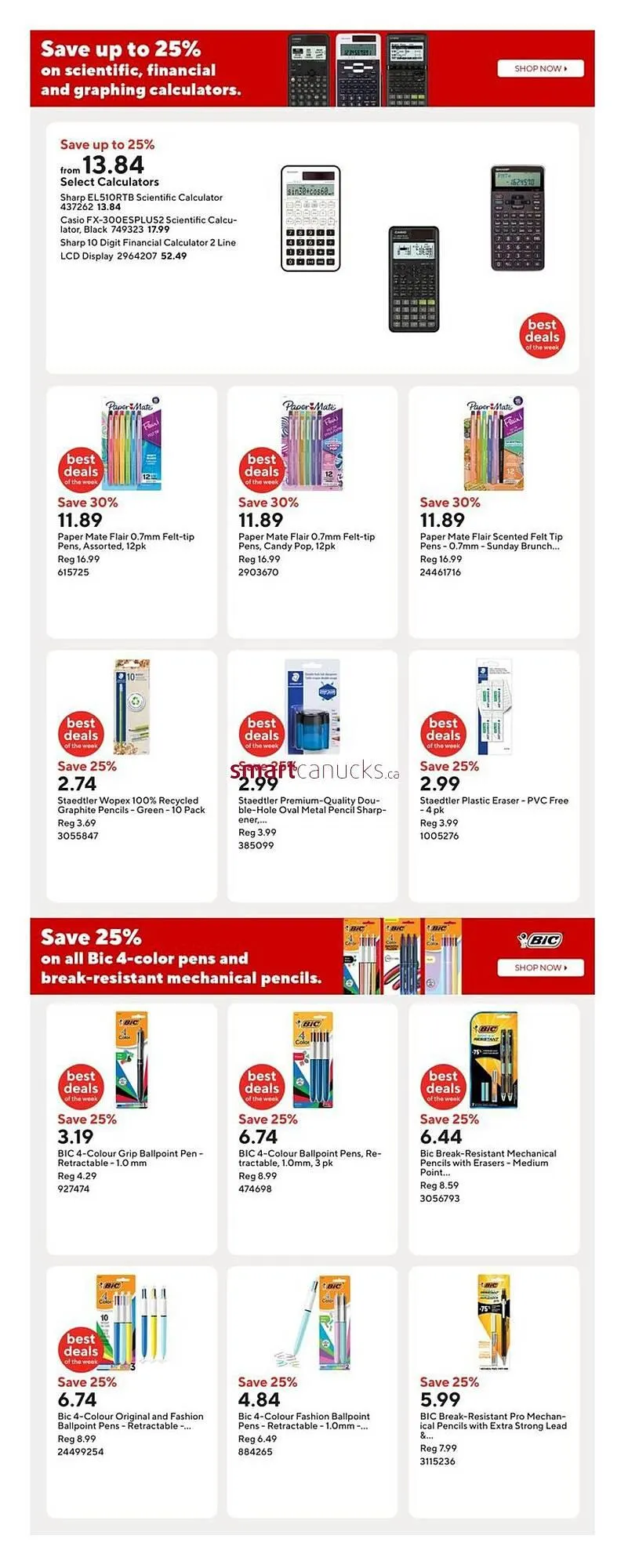 Staples flyer from September 12 to September 18 2025 - flyer page 9
