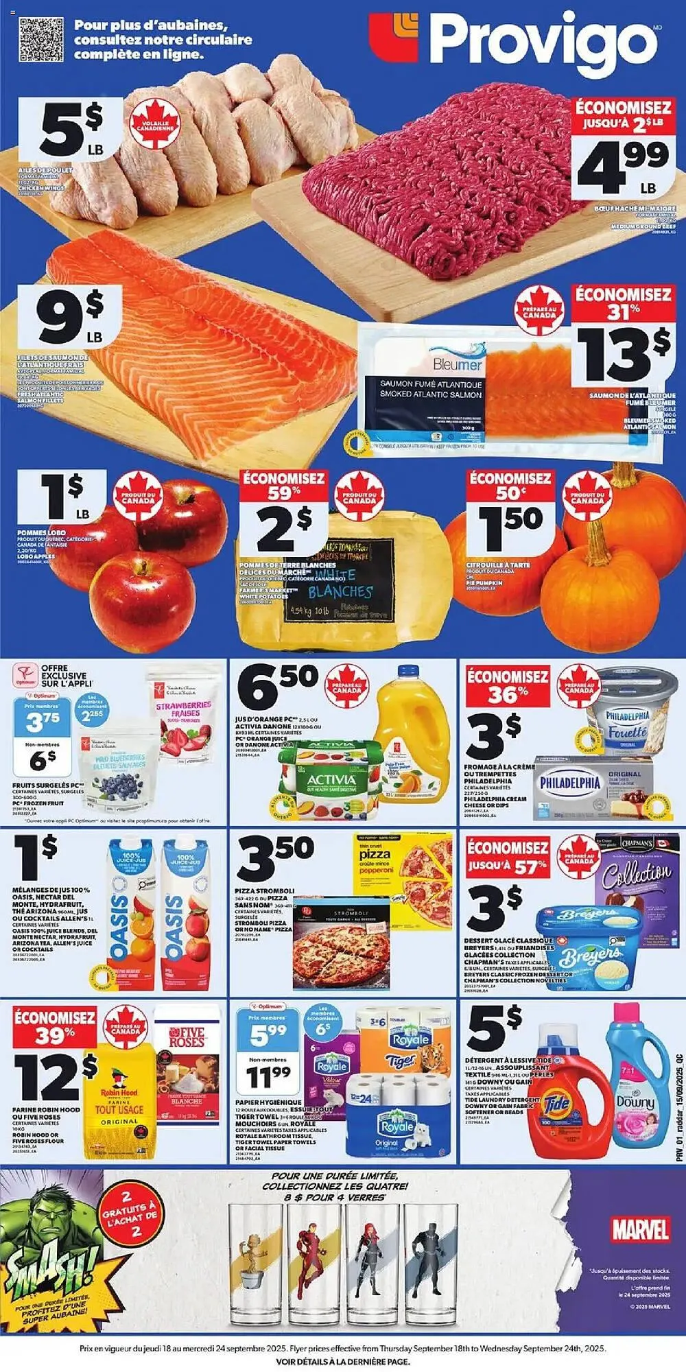 Provigo flyer from September 18 to September 25 2025 - flyer page 1