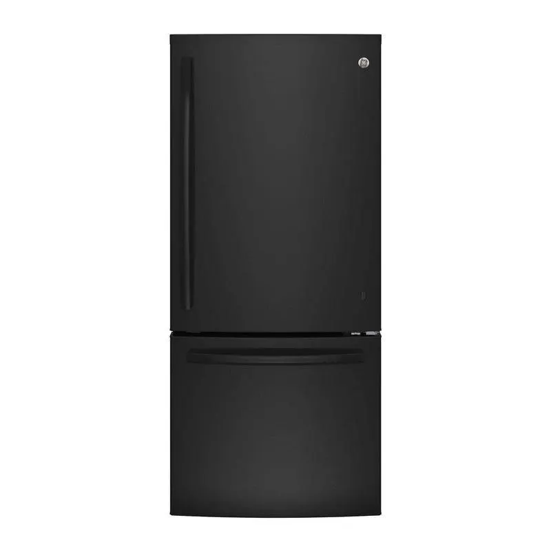 GE Réfrigérateur 20,9 pi3 30 po Noir Congélateur en bas - GBE21AGKBB
