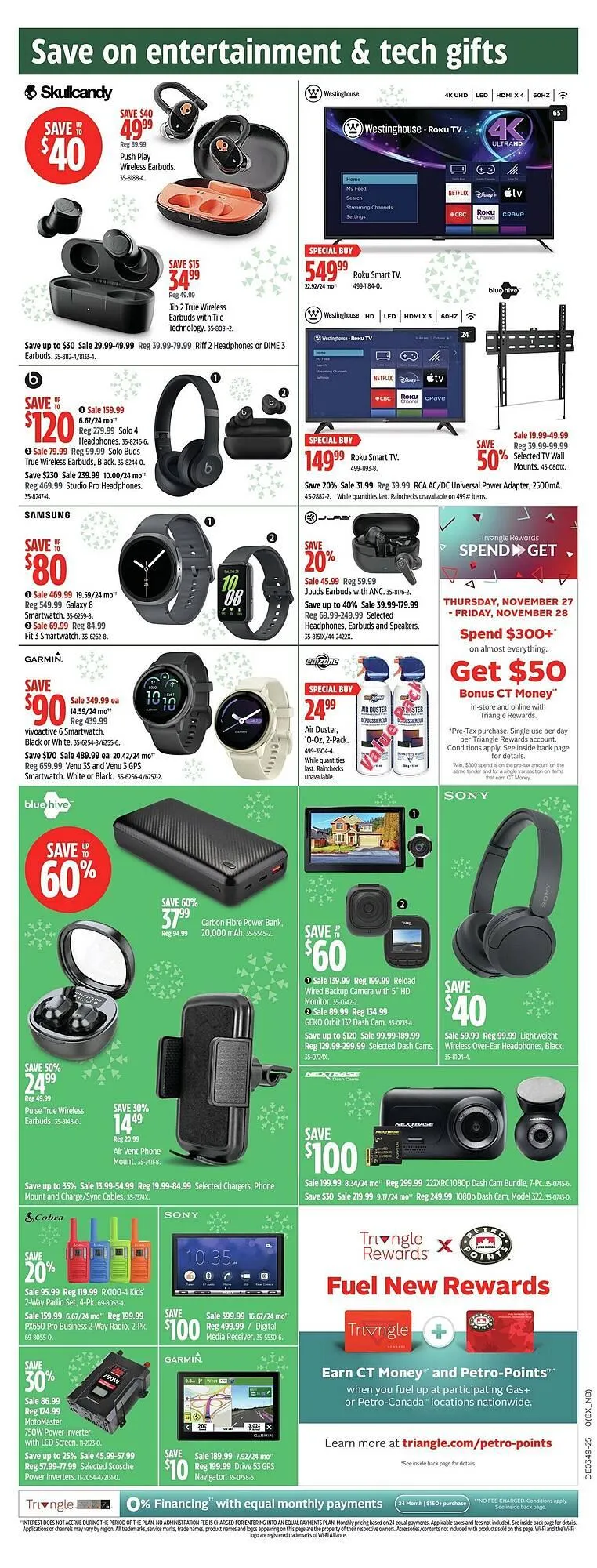 Canadian Tire flyer from November 27 to December 4 2025 - flyer page 35