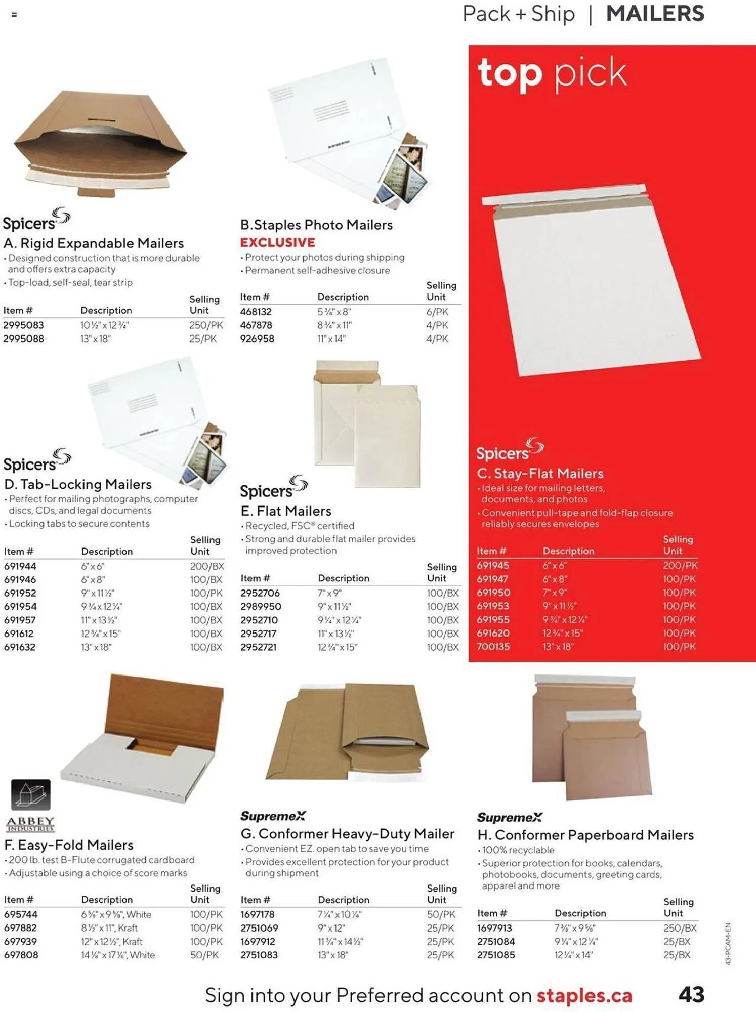 Staples flyer from September 4 to September 4 2025 - flyer page 45