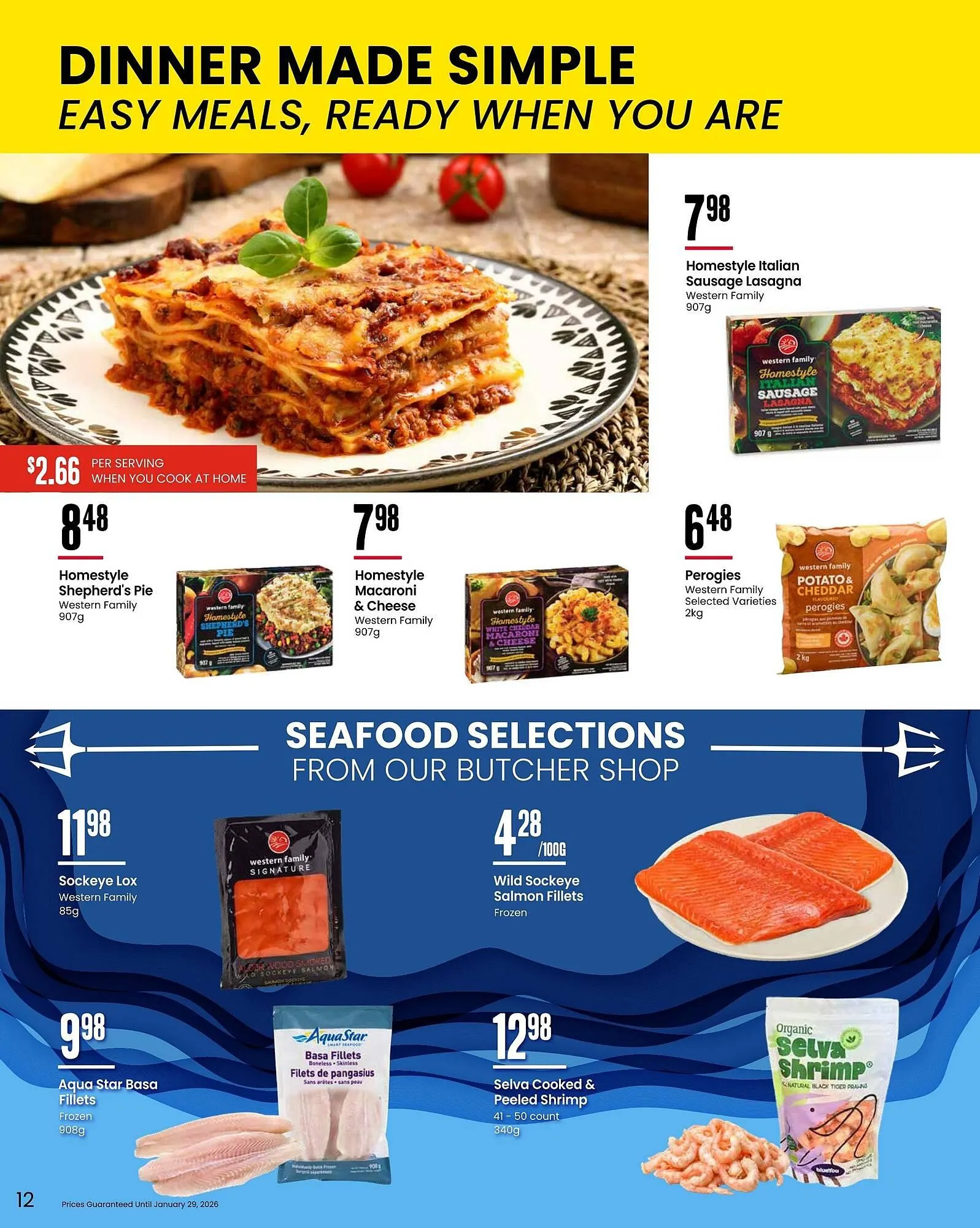 Freson Bros flyer from December 26 to January 29 2026 - flyer page 12