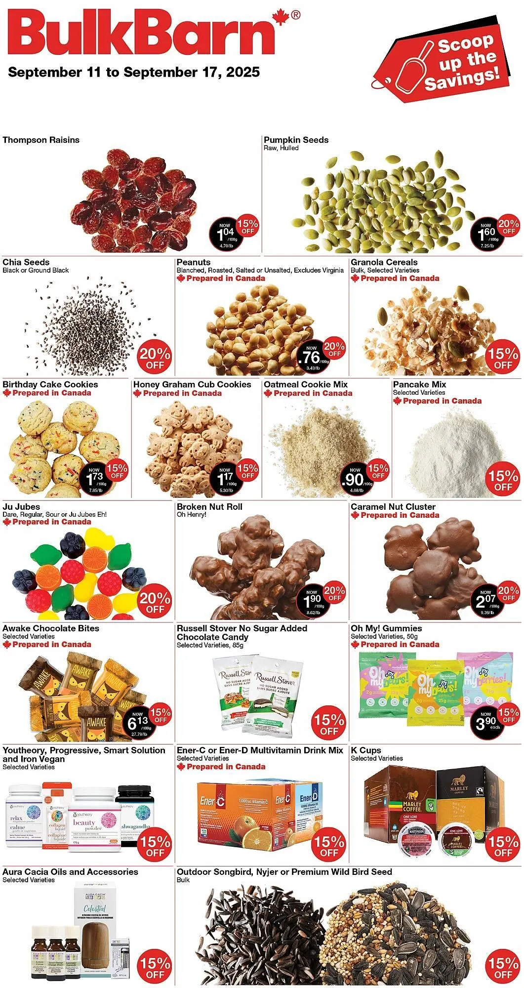 Bulk Barn flyer from September 11 to September 17 2025 - flyer page 1