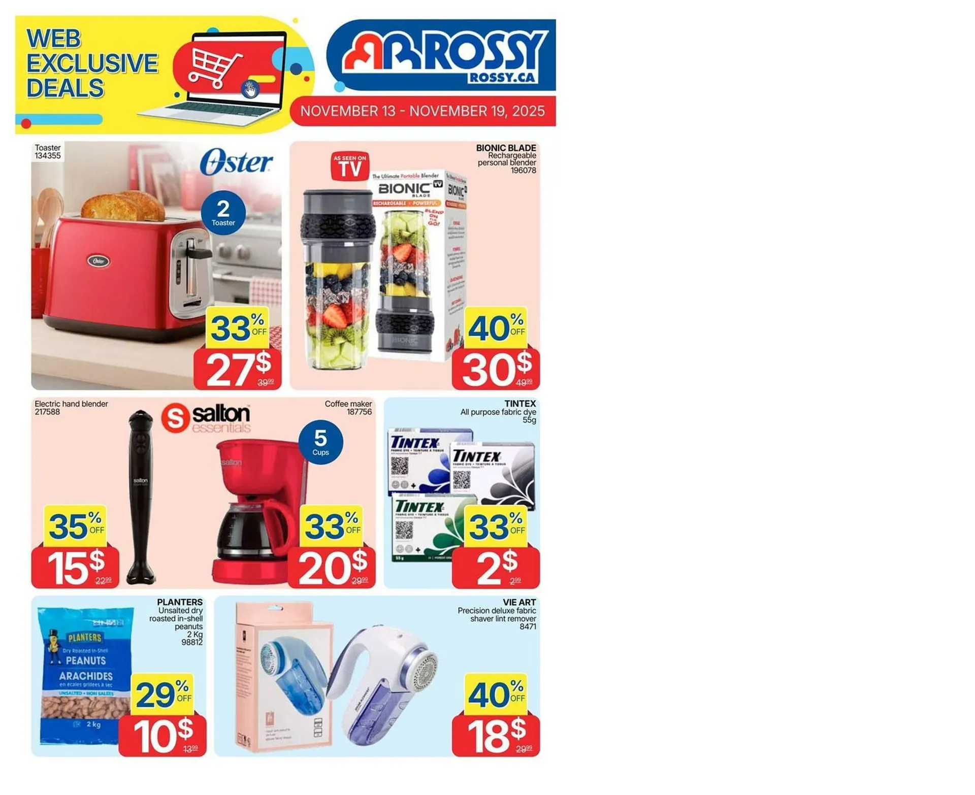 Rossy flyer from November 13 to November 19 2025 - flyer page 14