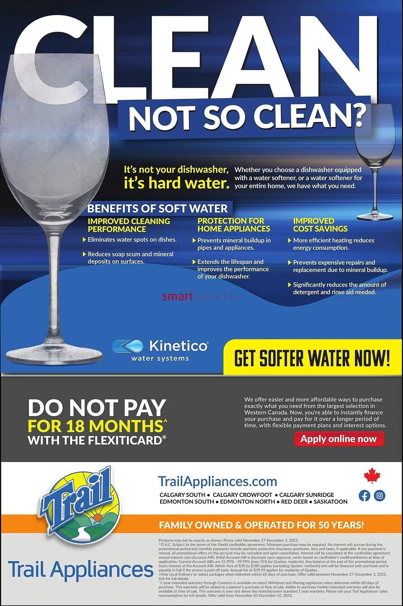 Trail Appliances flyer from November 27 to December 7 2025 - flyer page 9
